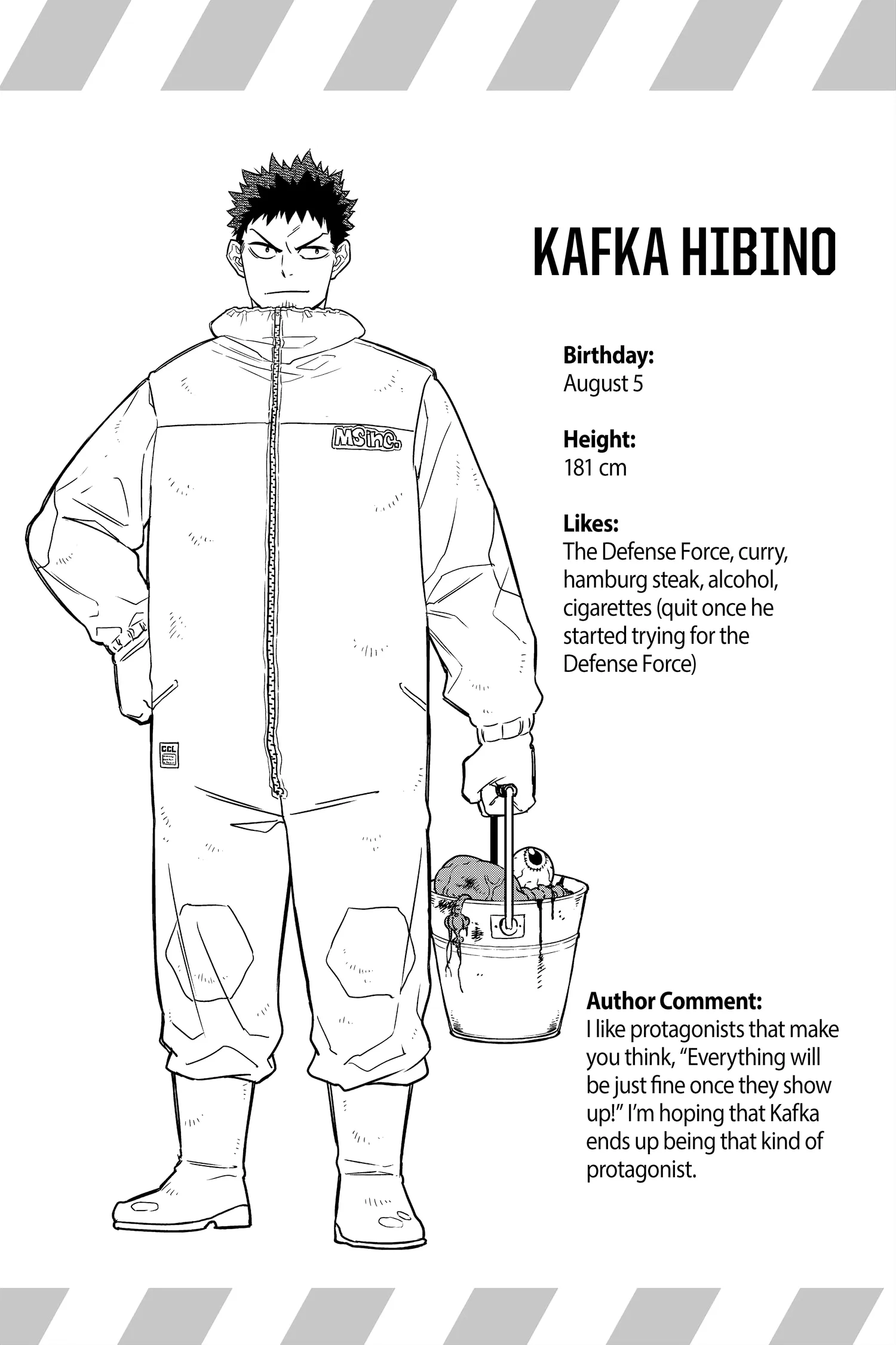 Kaiju No 8 Manga, chapter Vol 1, page 112