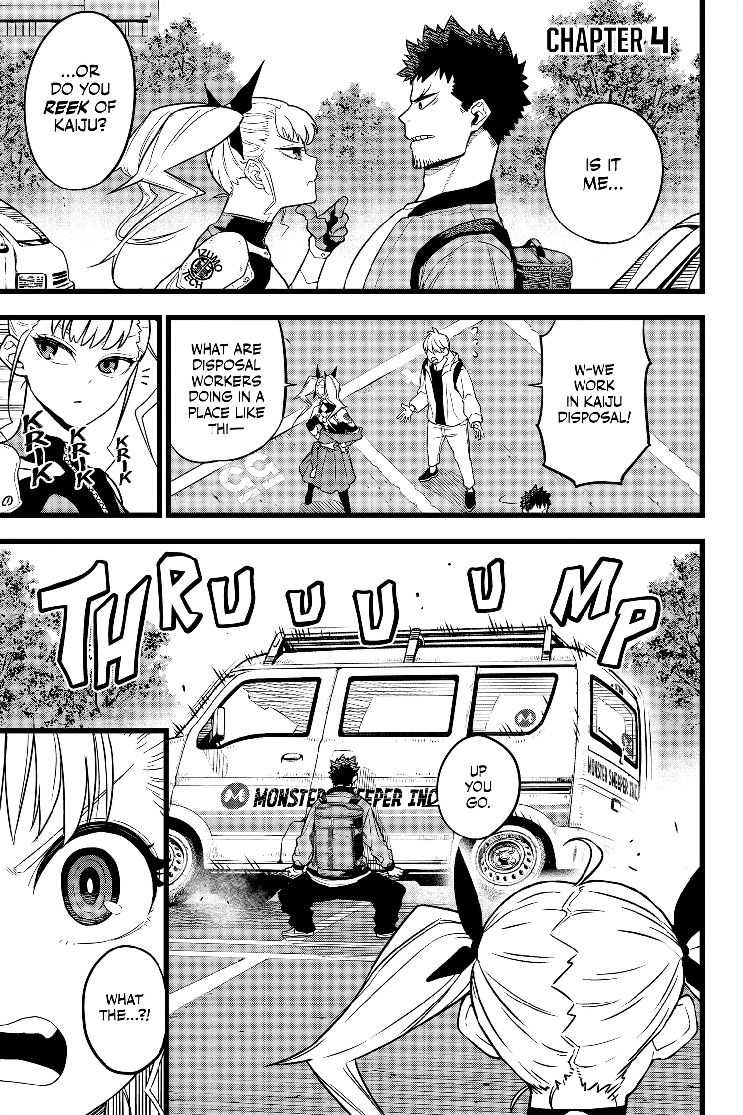 Kaiju No 8 Manga, chapter Vol 1, page 113