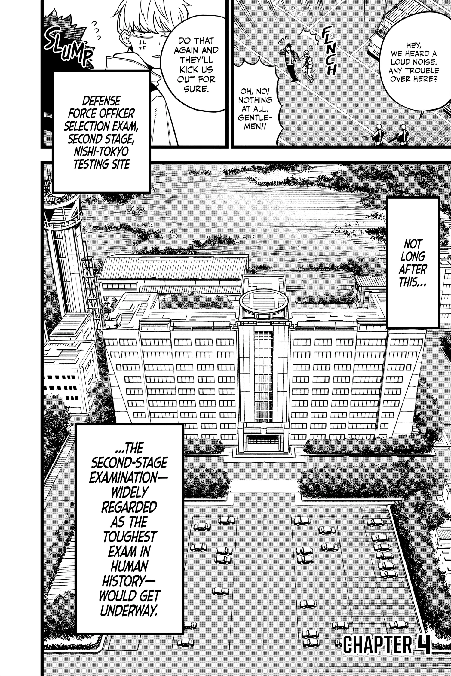 Kaiju No 8 Manga, chapter Vol 1, page 116