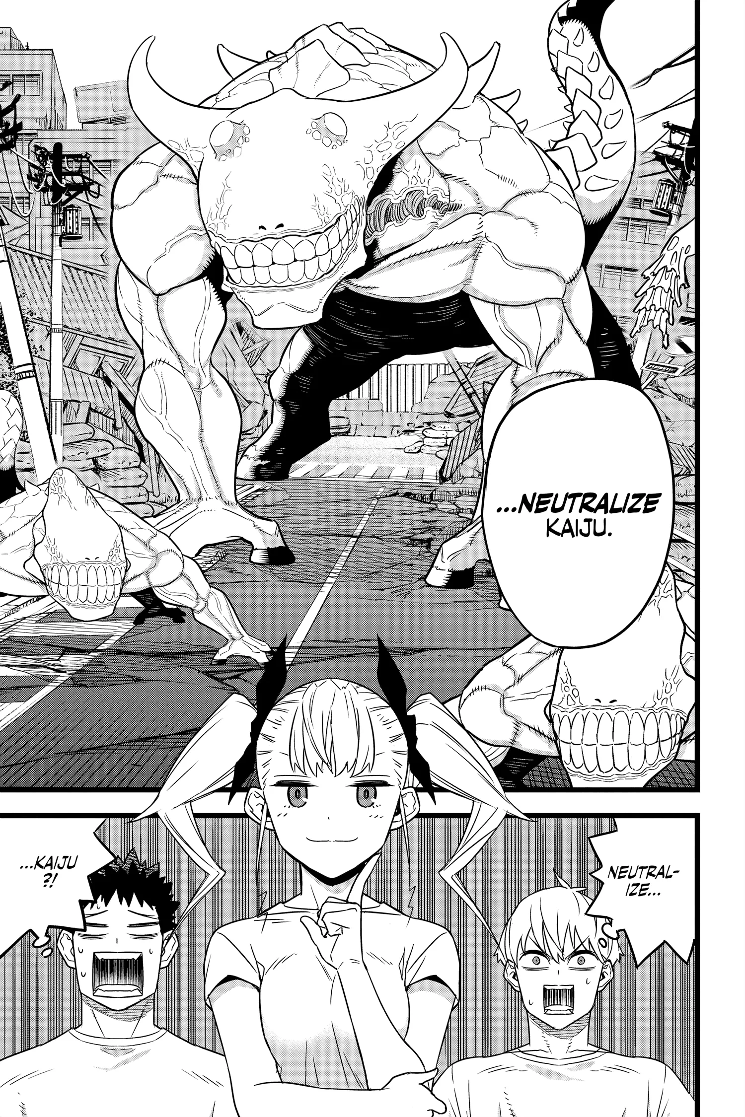 Kaiju No 8 Manga, chapter Vol 1, page 131