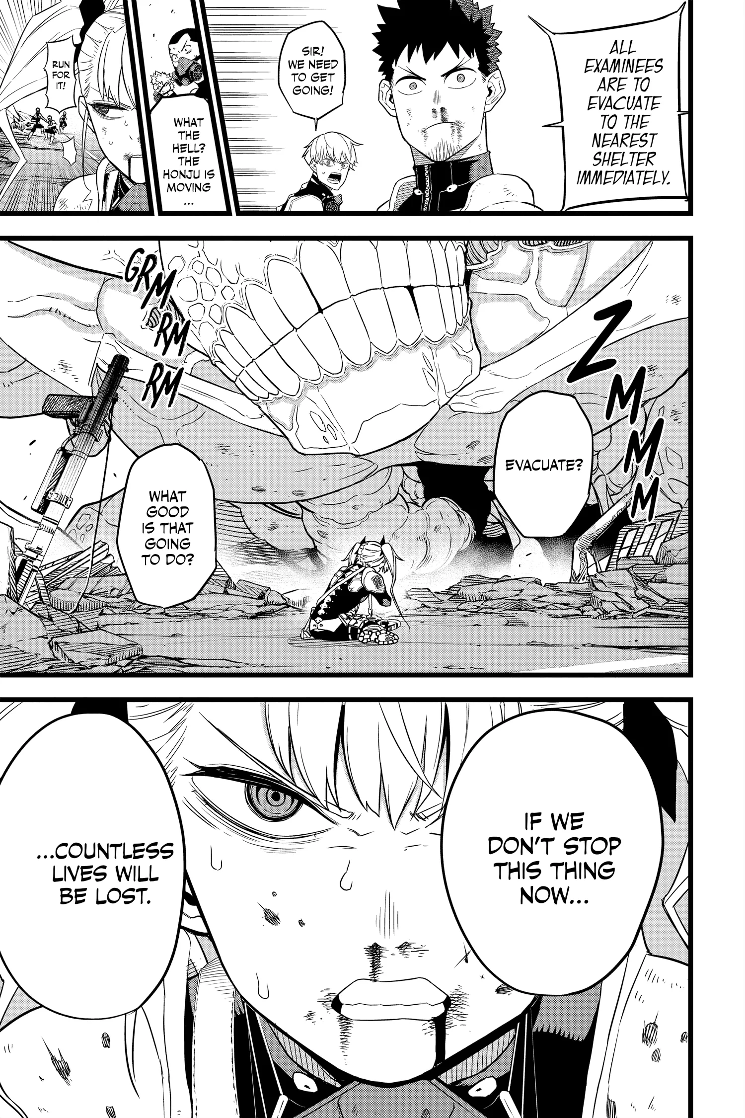 Kaiju No 8 Manga, chapter Vol 1, page 179