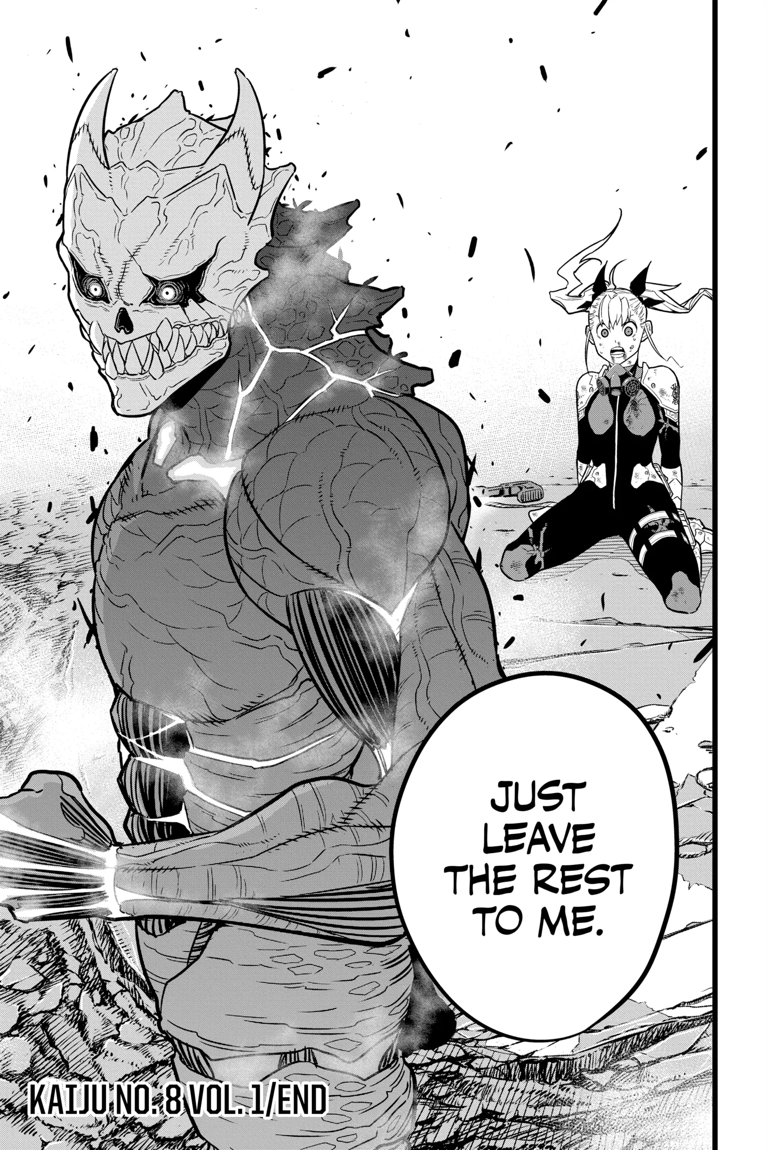 Kaiju No 8 Manga, chapter Vol 1, page 191