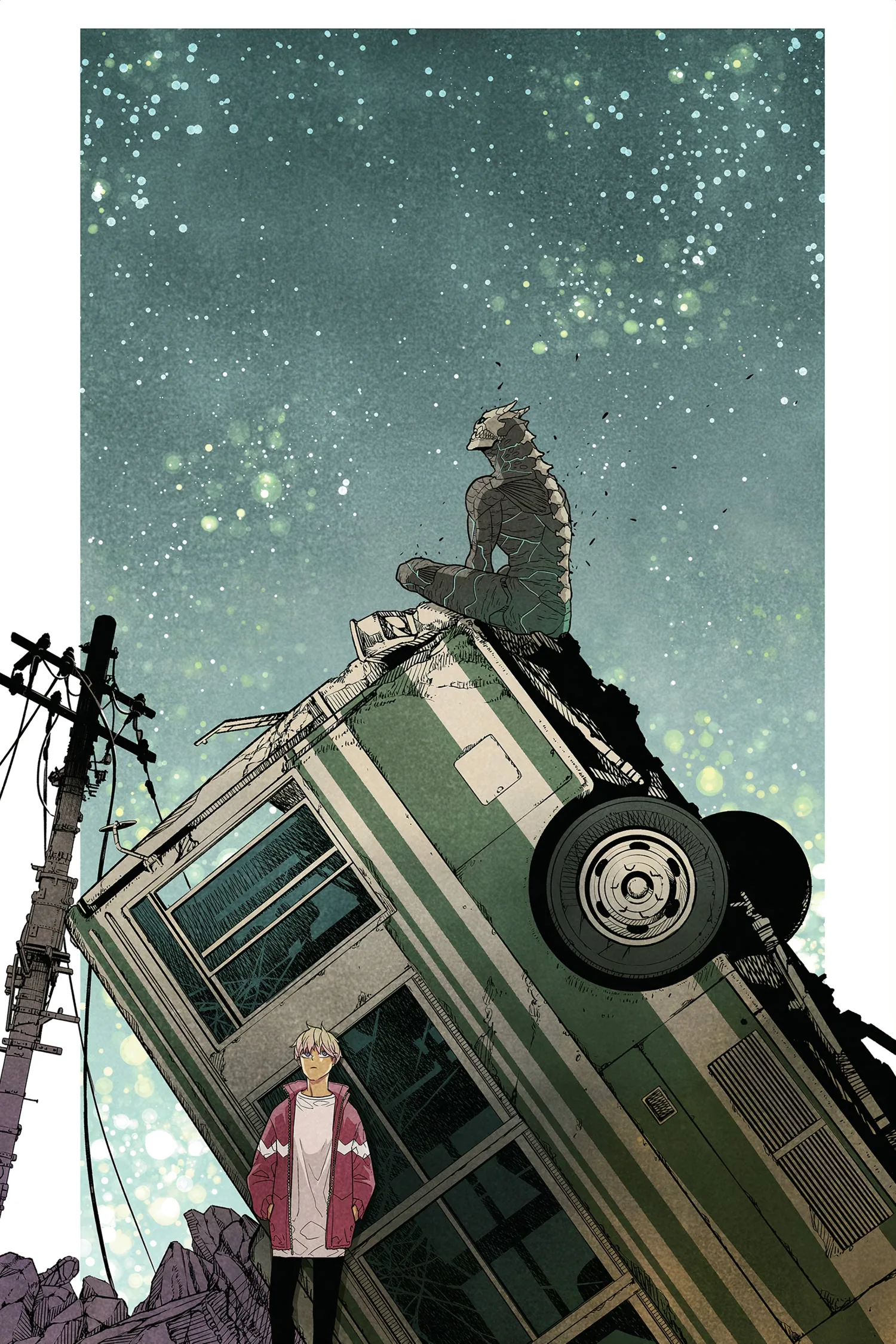 Kaiju No 8 Manga, chapter Vol 2, page 3