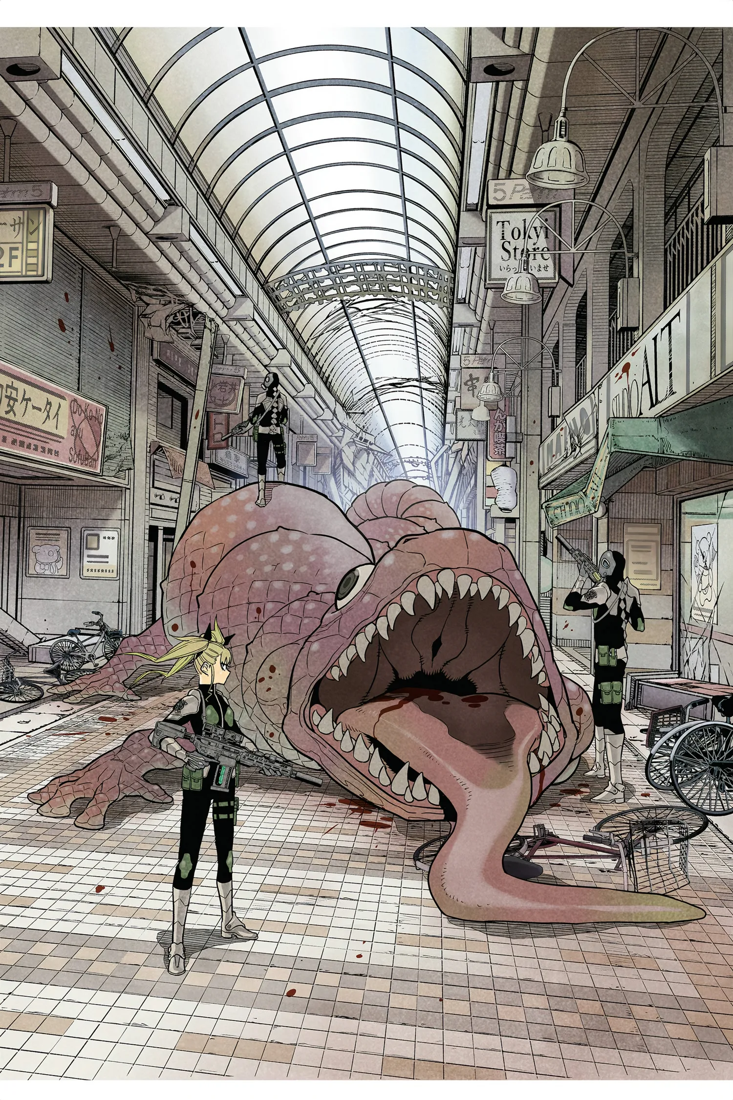 Kaiju No 8 Manga, chapter Vol 2, page 4