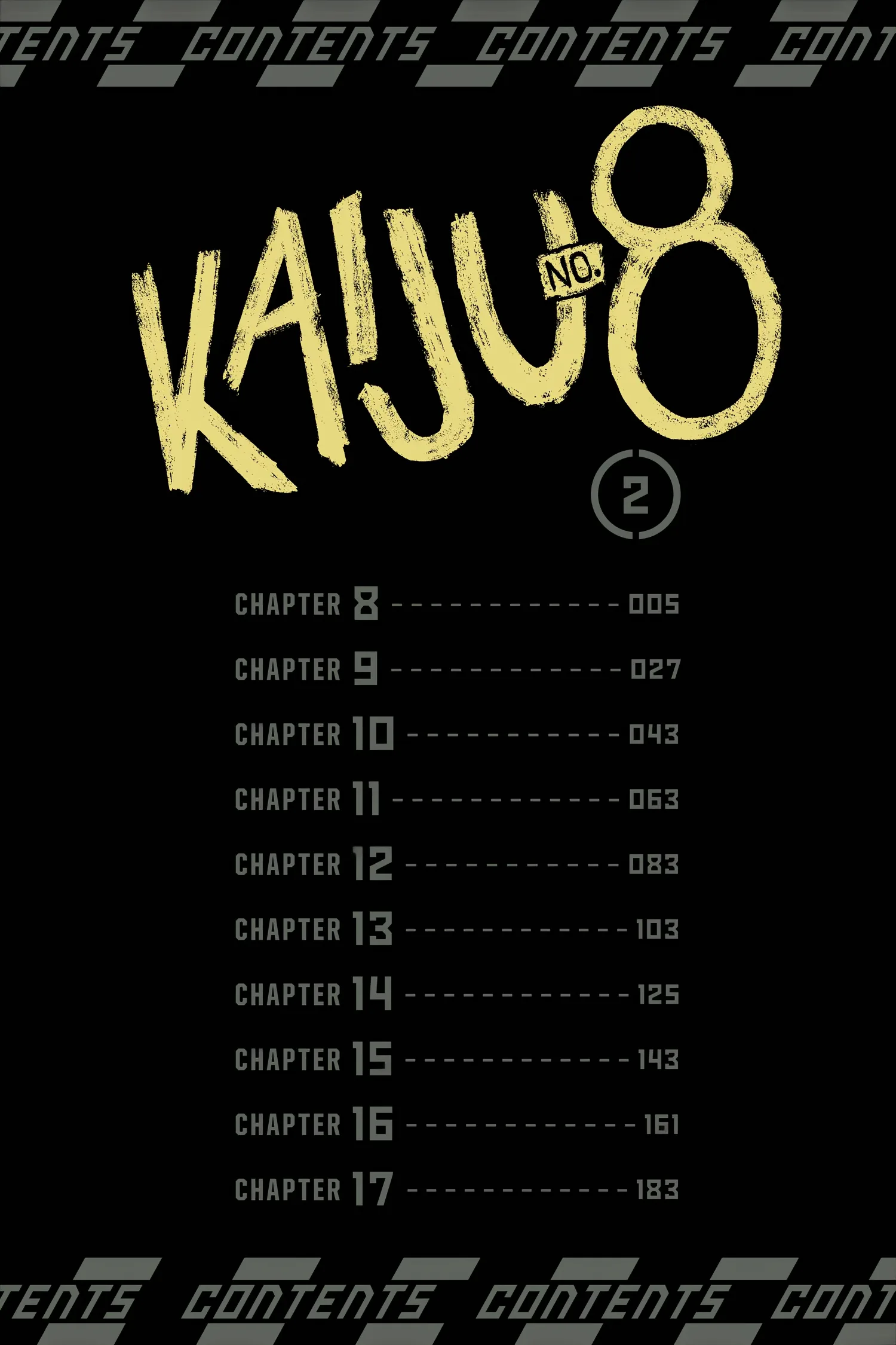 Kaiju No 8 Manga, chapter Vol 2, page 5