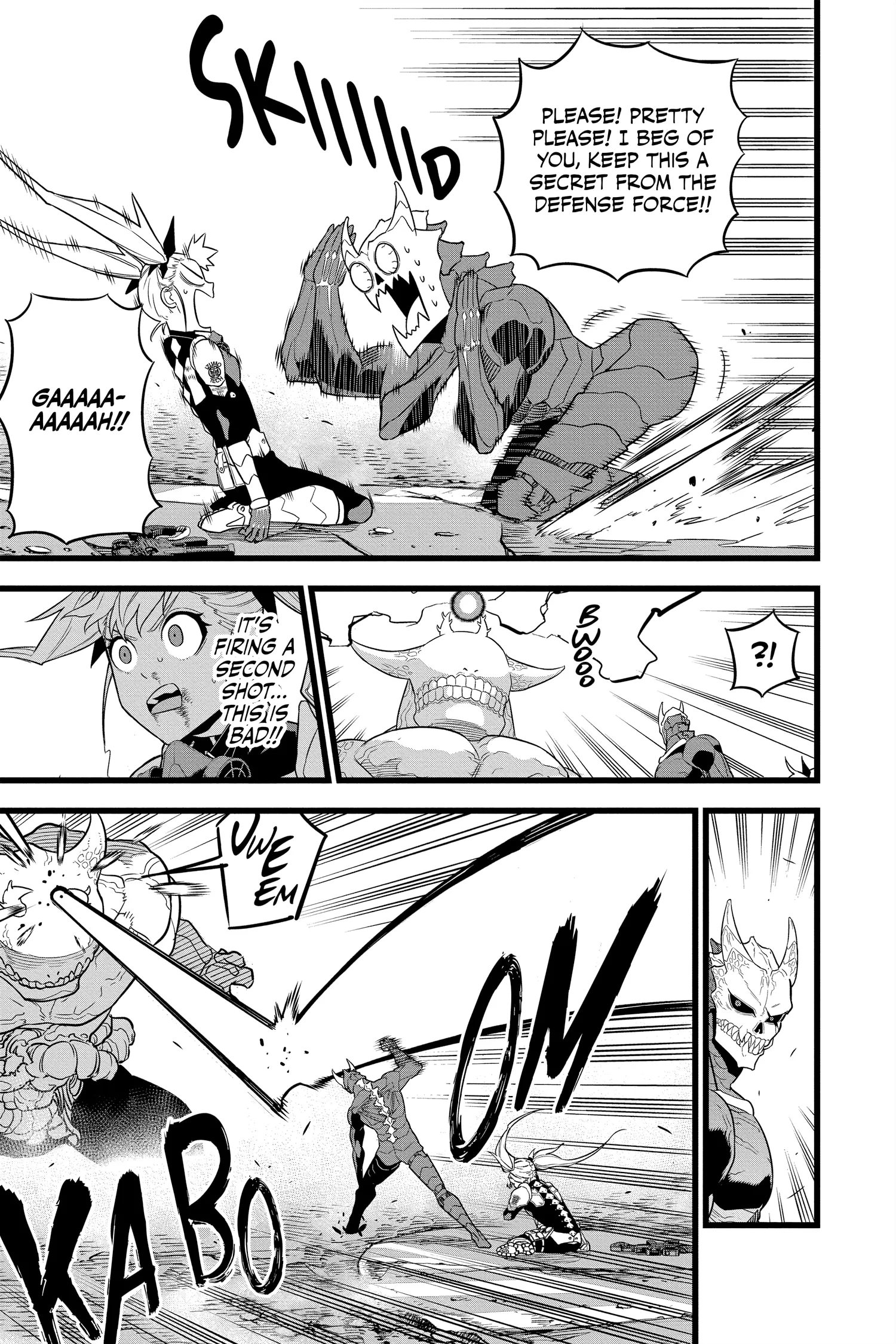 Kaiju No 8 Manga, chapter Vol 2, page 10