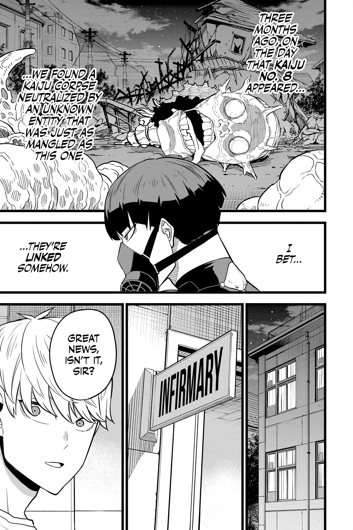 Kaiju No 8 Manga, chapter Vol 2, page 31