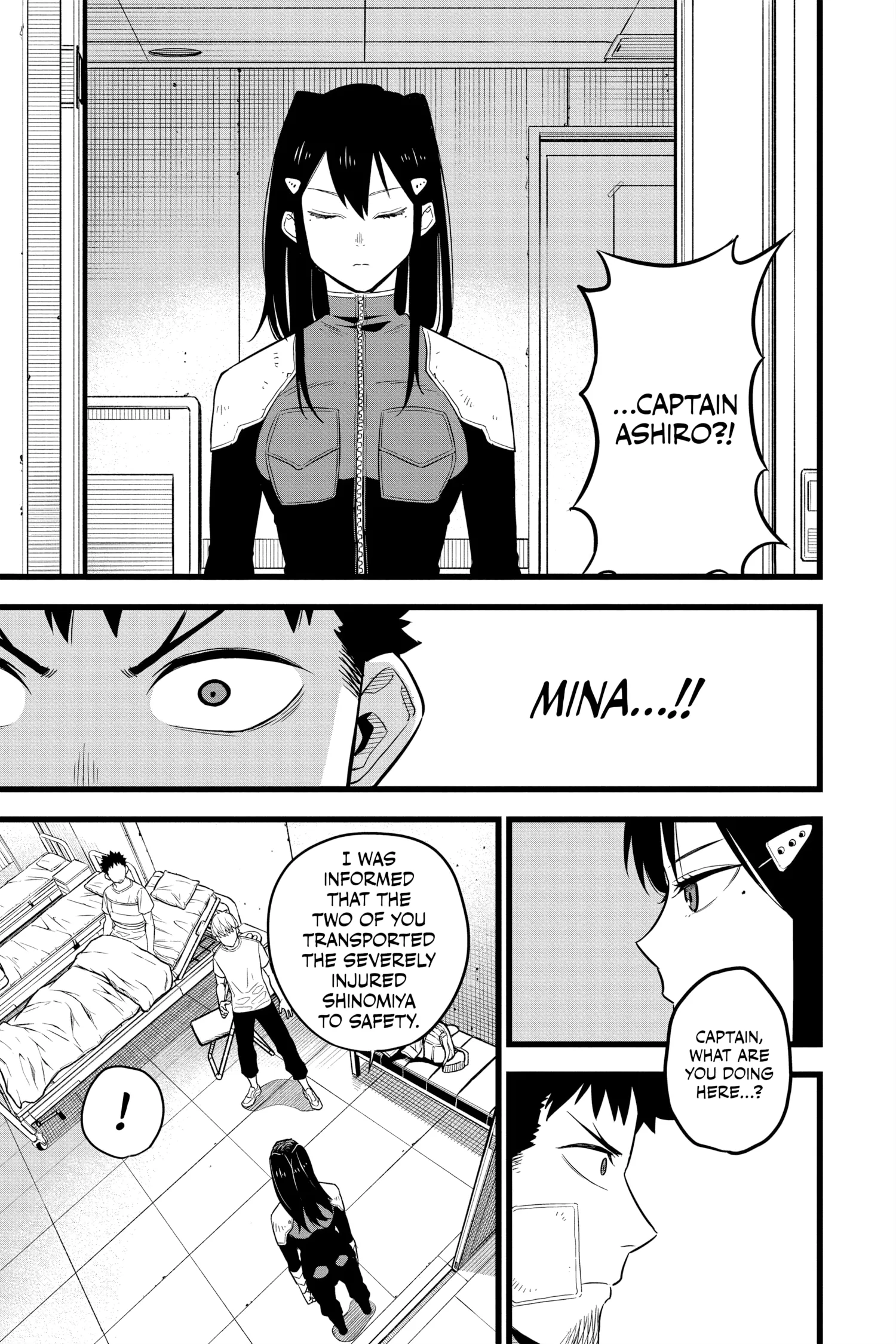 Kaiju No 8 Manga, chapter Vol 2, page 35