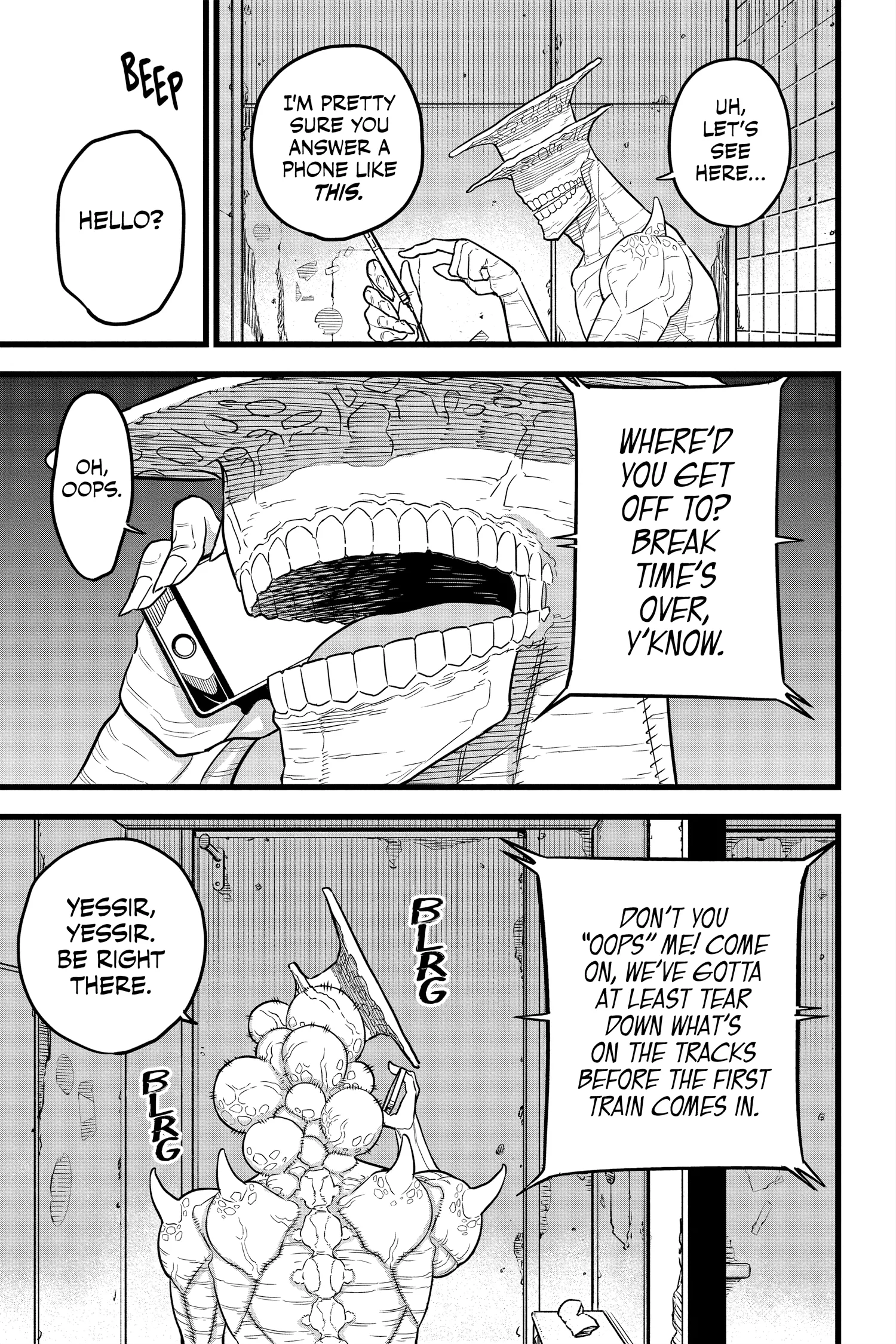 Kaiju No 8 Manga, chapter Vol 2, page 39