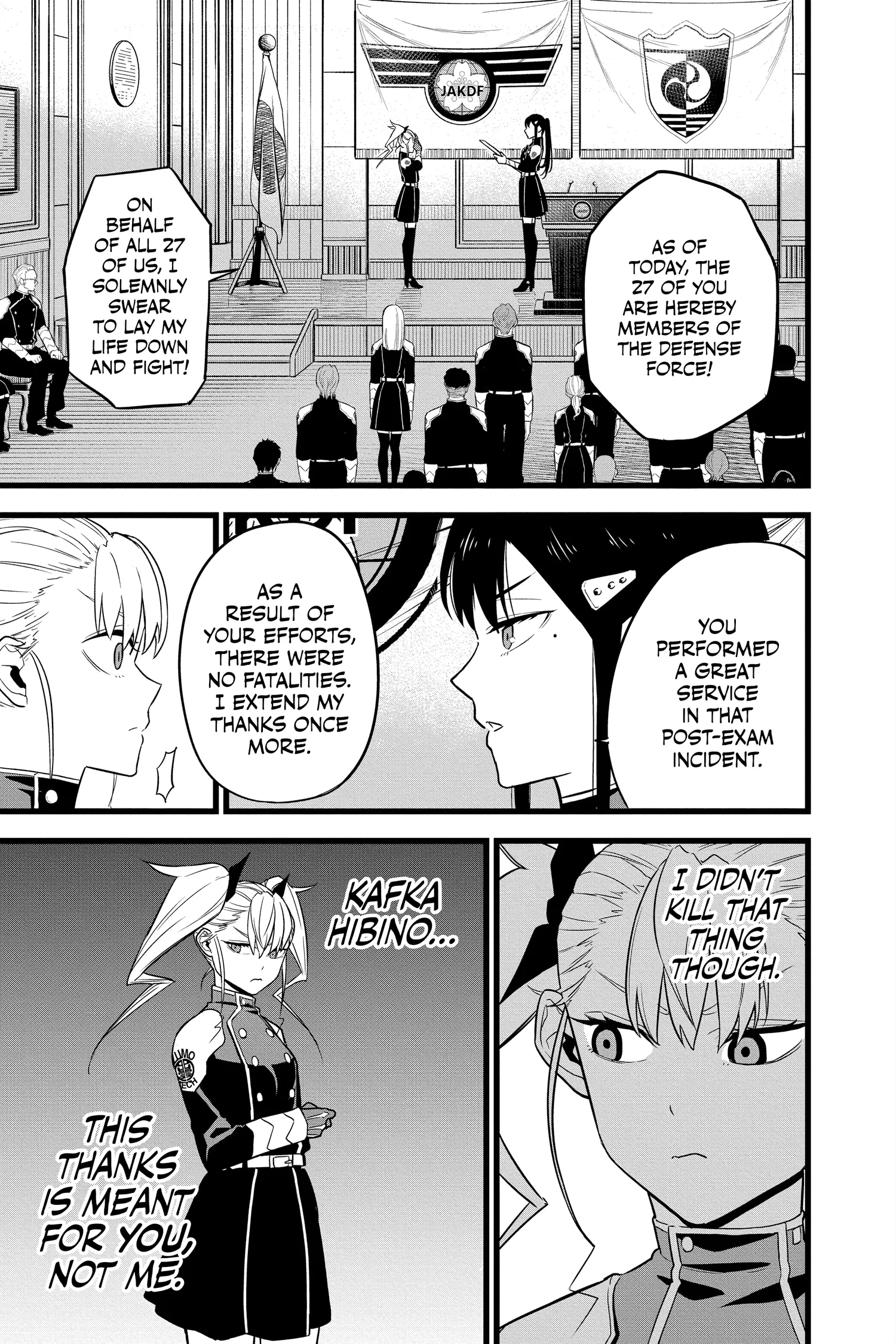 Kaiju No 8 Manga, chapter Vol 2, page 49