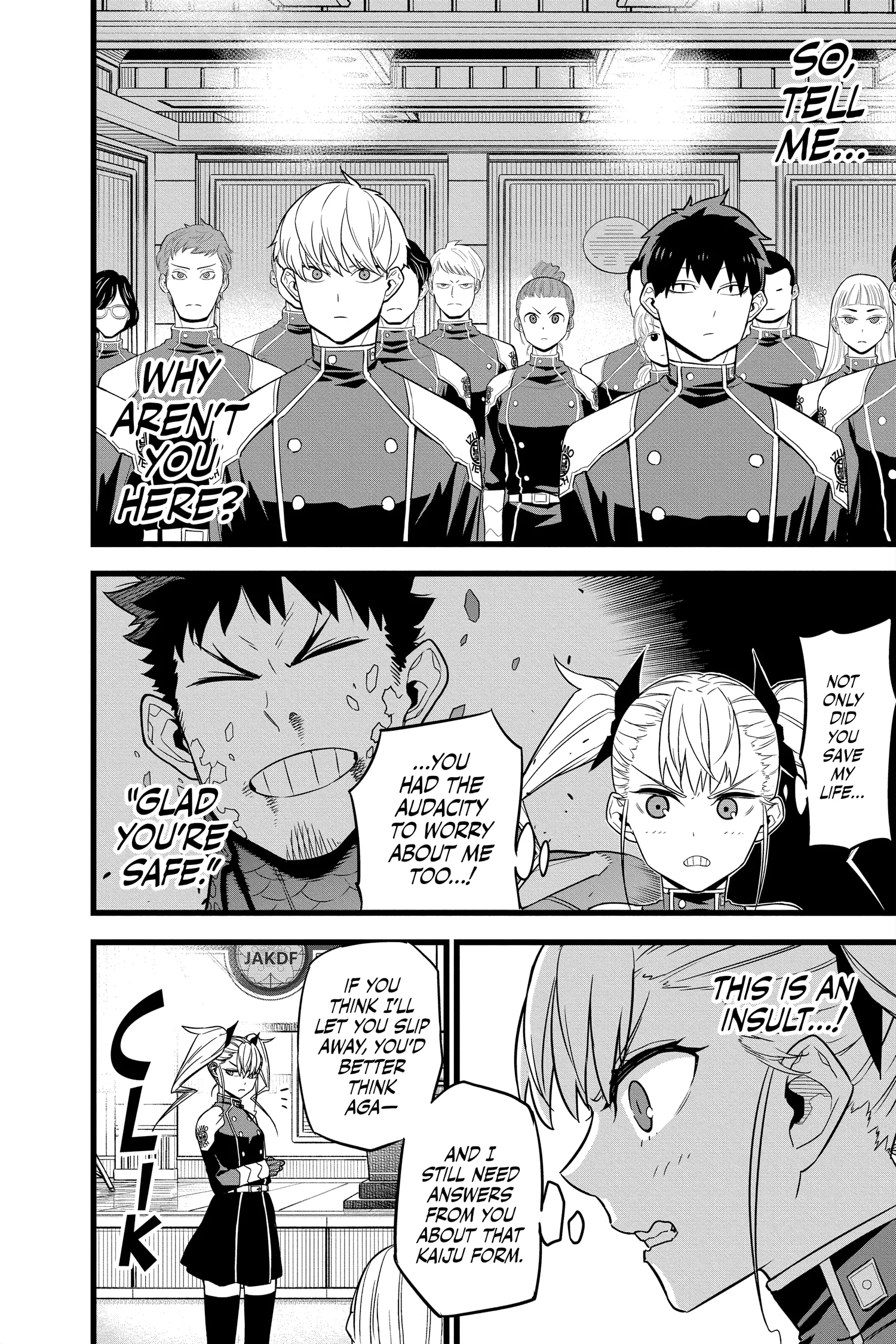 Kaiju No 8 Manga, chapter Vol 2, page 50