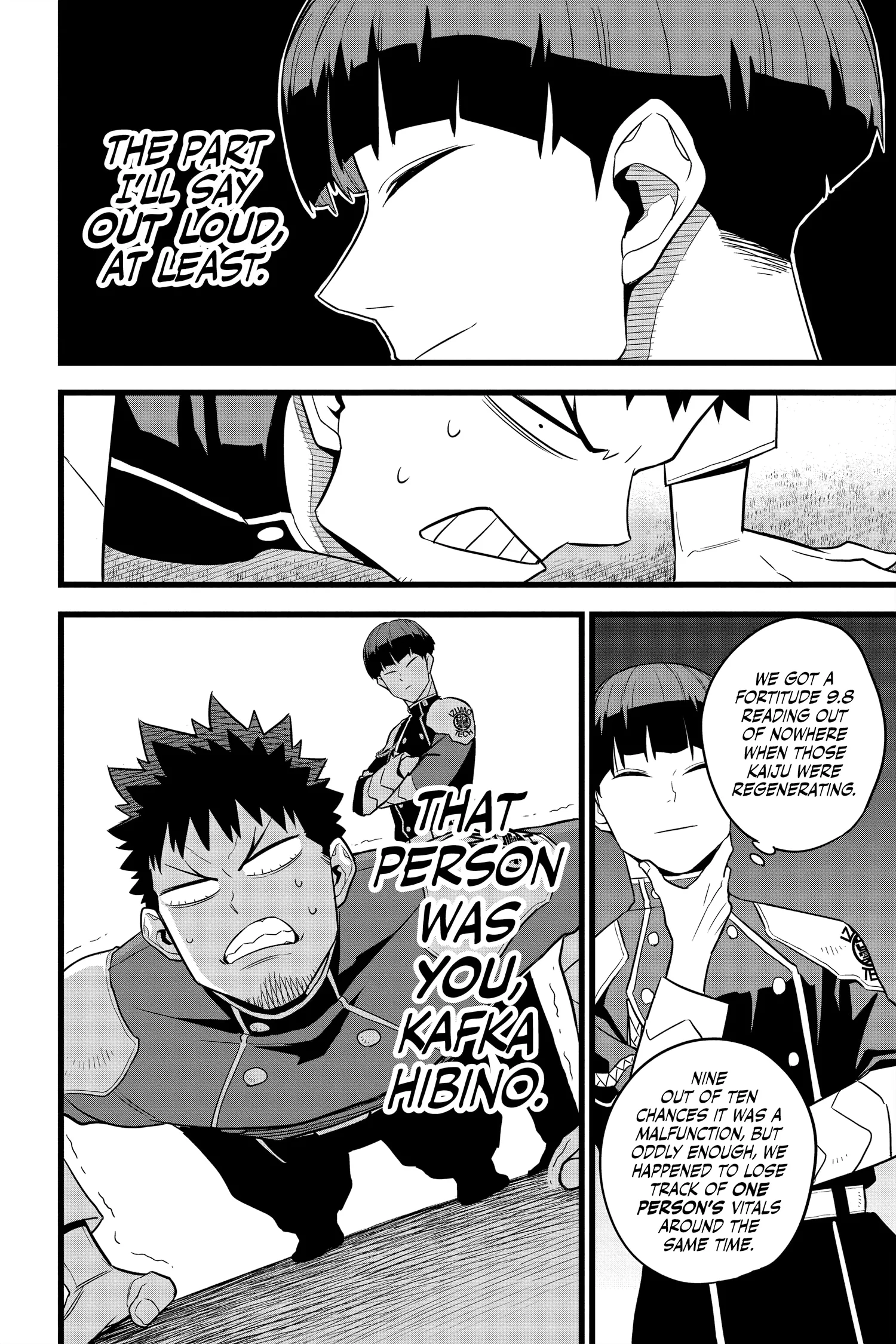 Kaiju No 8 Manga, chapter Vol 2, page 60