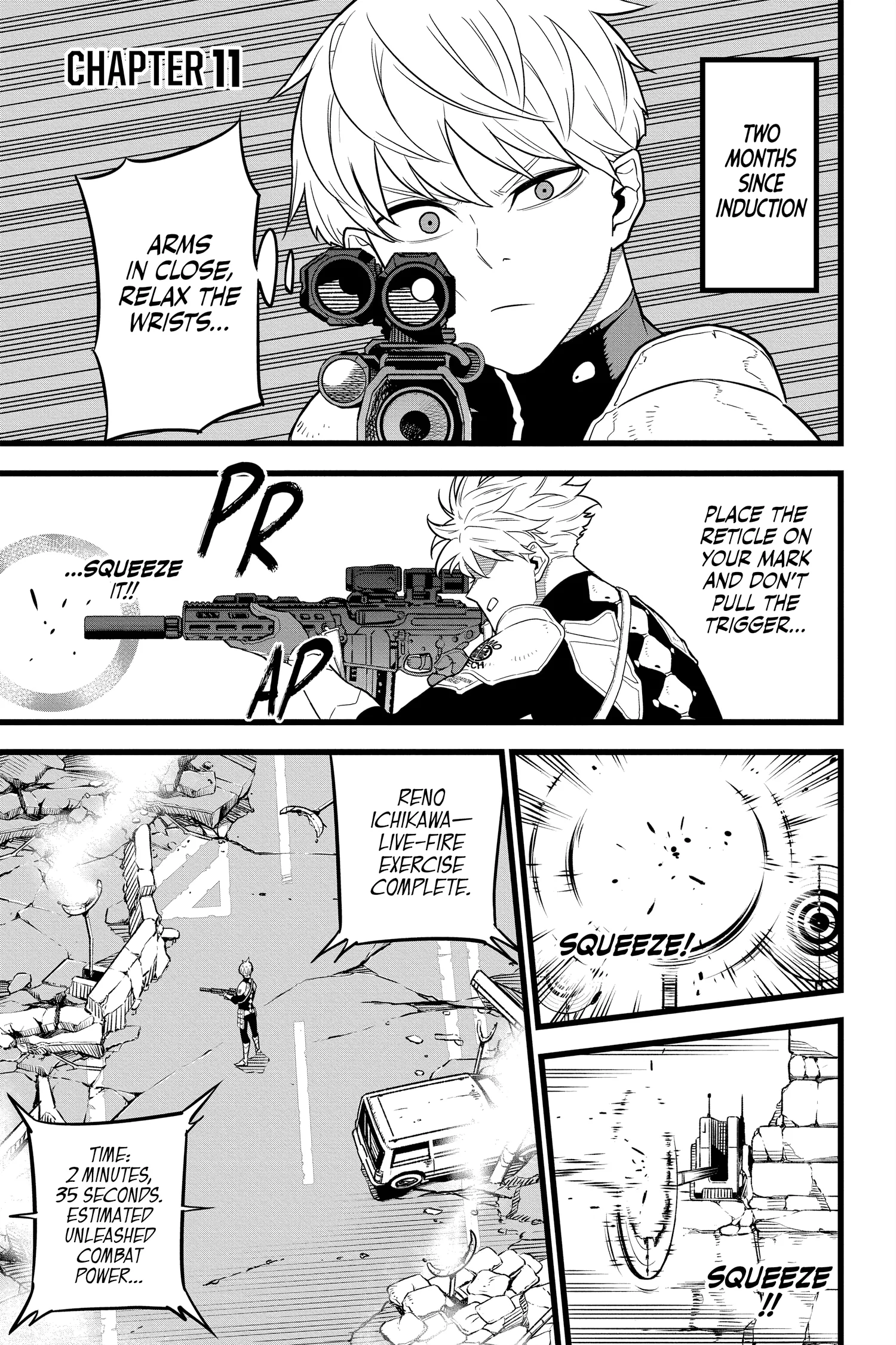 Kaiju No 8 Manga, chapter Vol 2, page 63