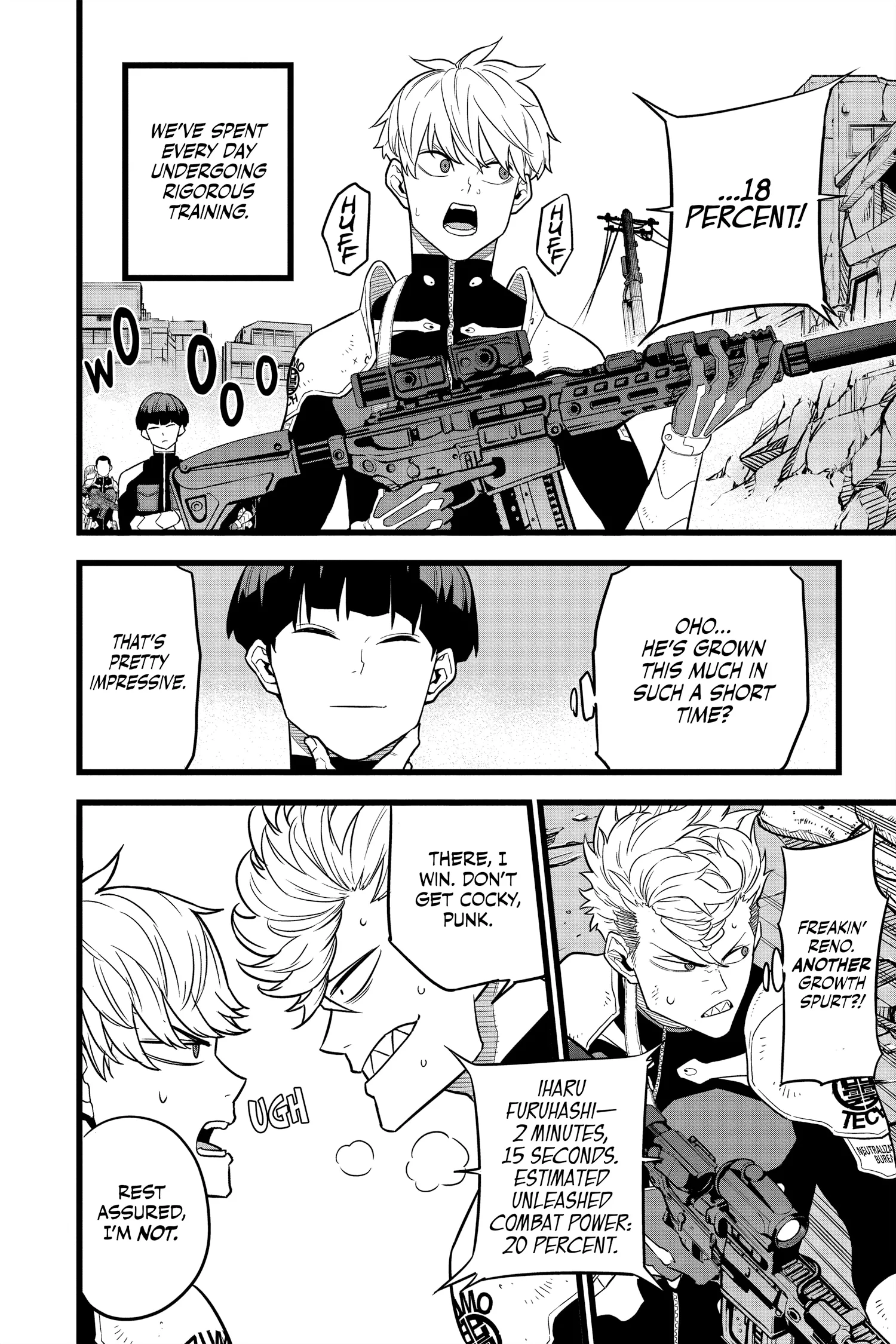 Kaiju No 8 Manga, chapter Vol 2, page 64