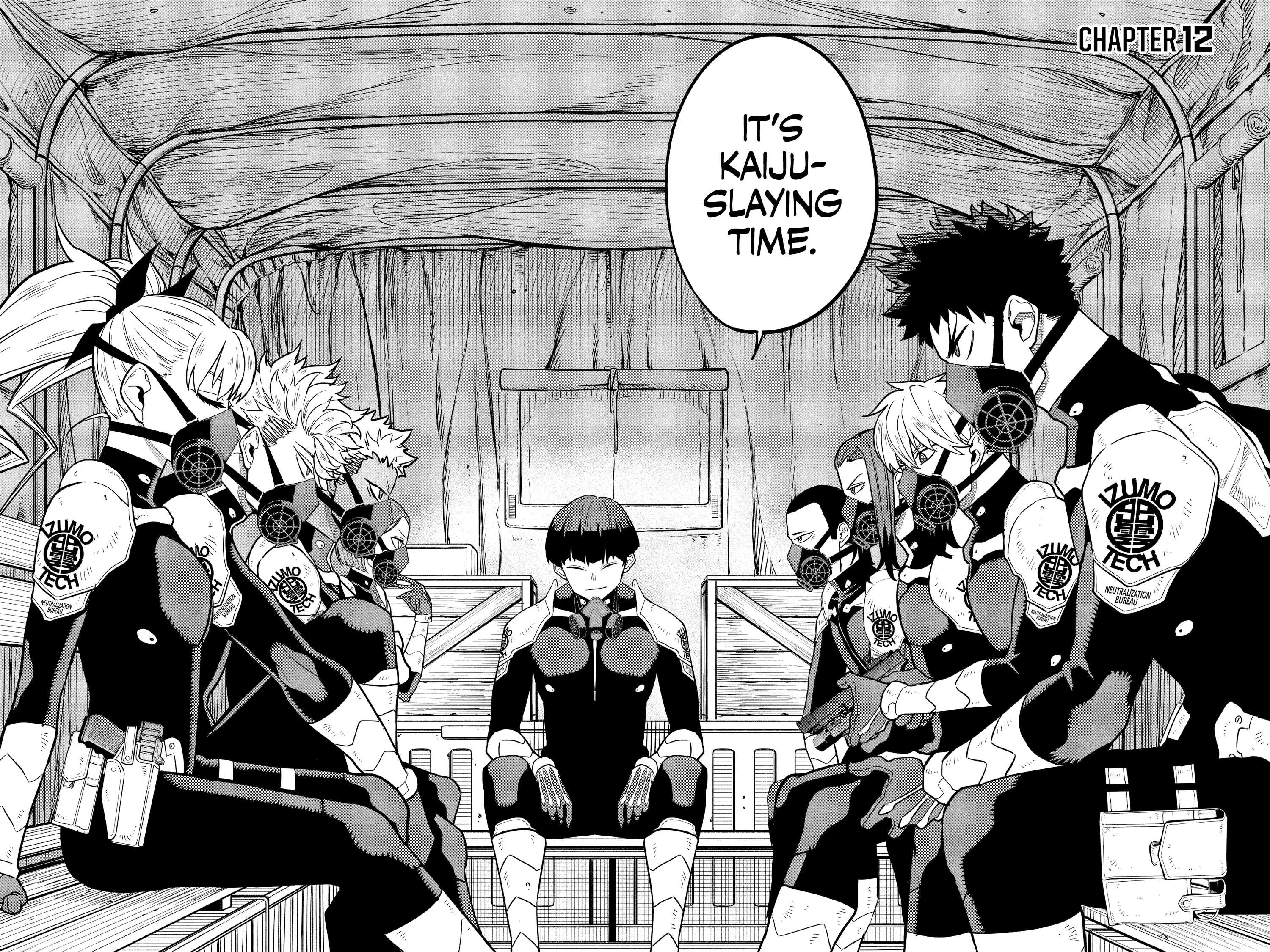 Kaiju No 8 Manga, chapter Vol 2, page 84