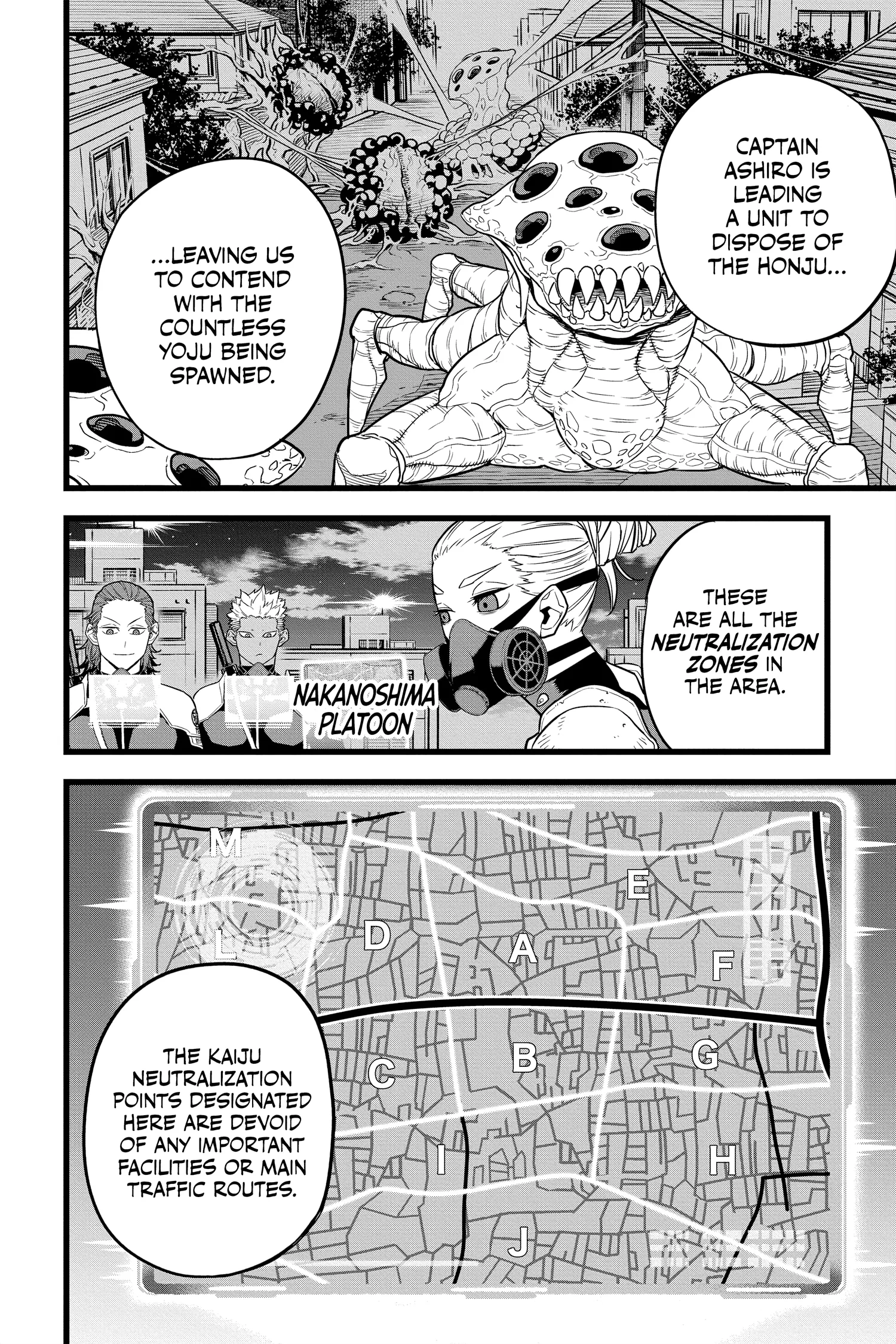 Kaiju No 8 Manga, chapter Vol 2, page 92