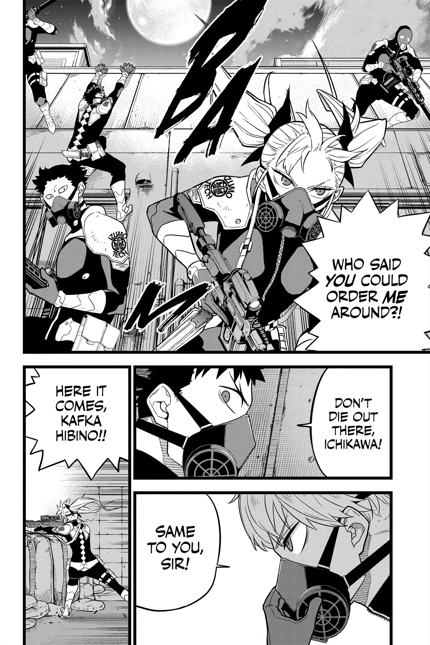 Kaiju No 8 Manga, chapter Vol 2, page 98