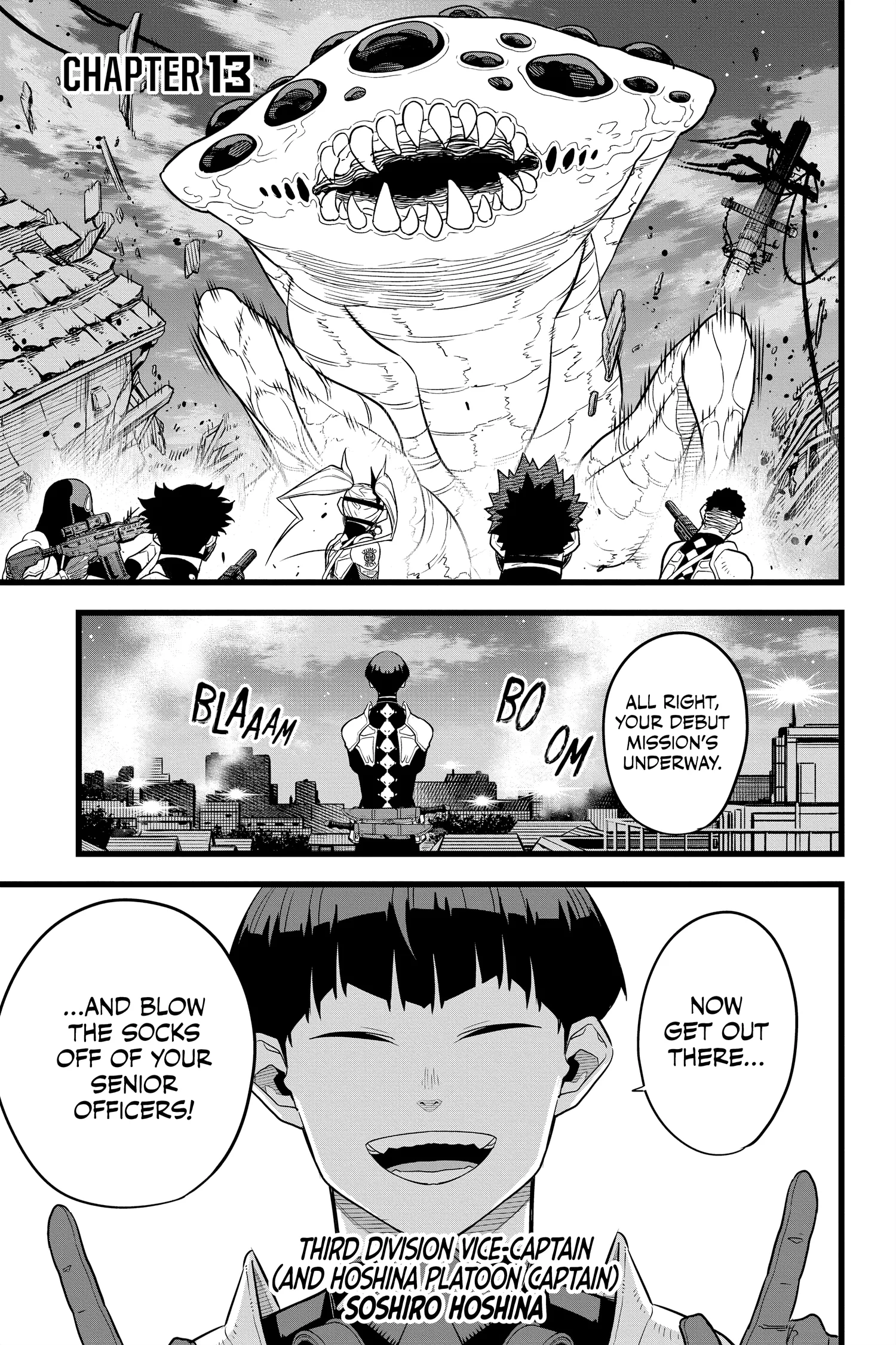 Kaiju No 8 Manga, chapter Vol 2, page 101