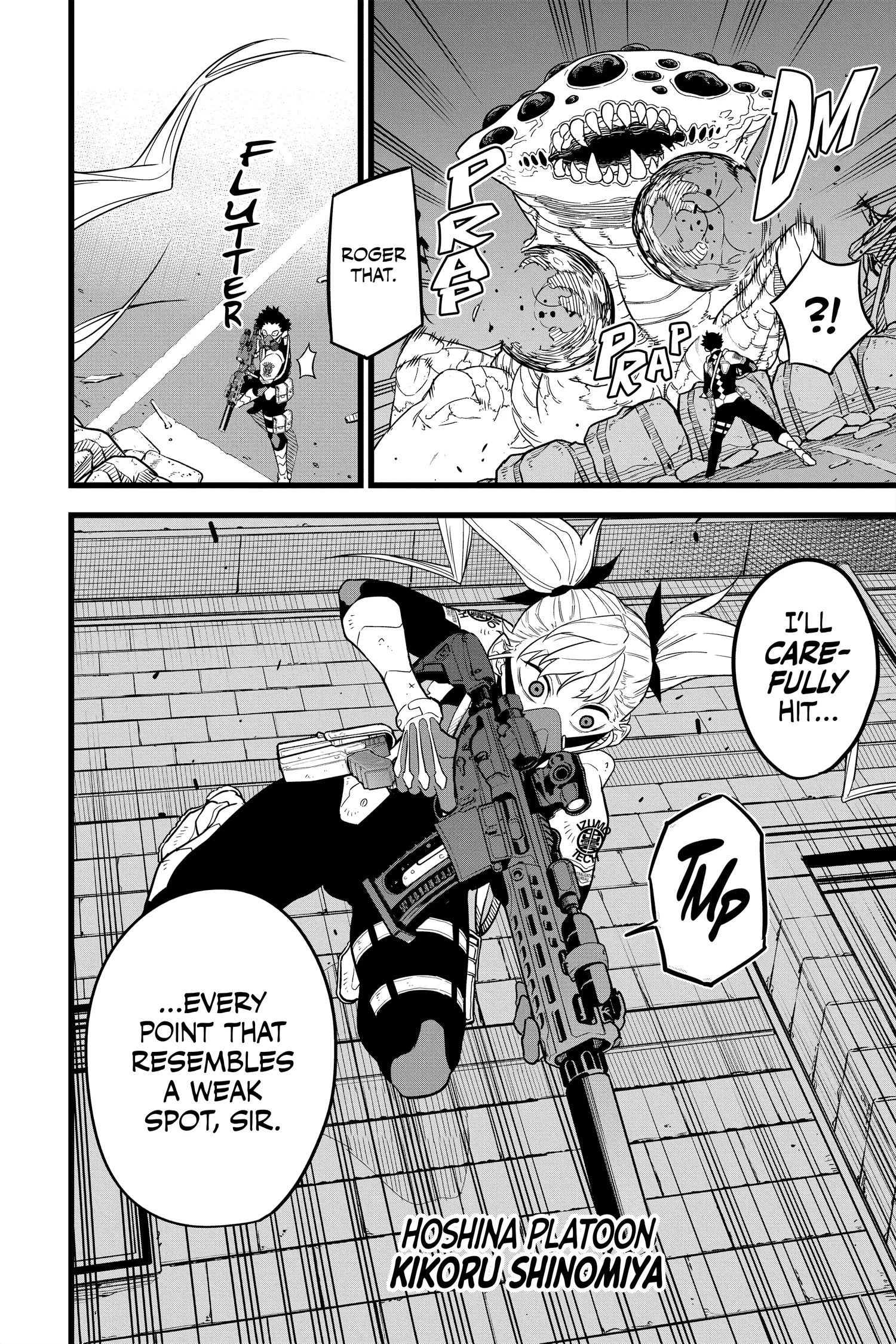 Kaiju No 8 Manga, chapter Vol 2, page 104