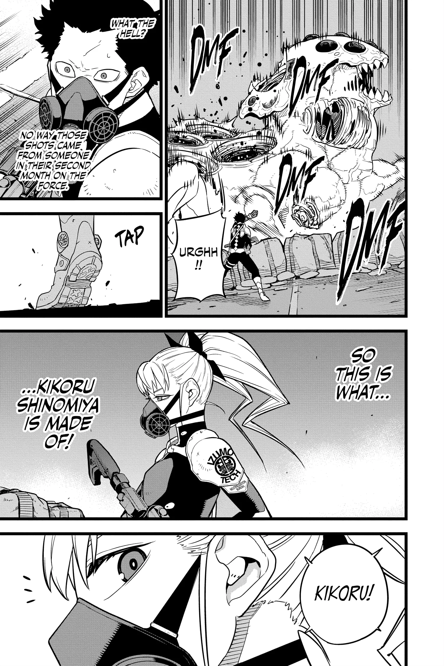 Kaiju No 8 Manga, chapter Vol 2, page 105