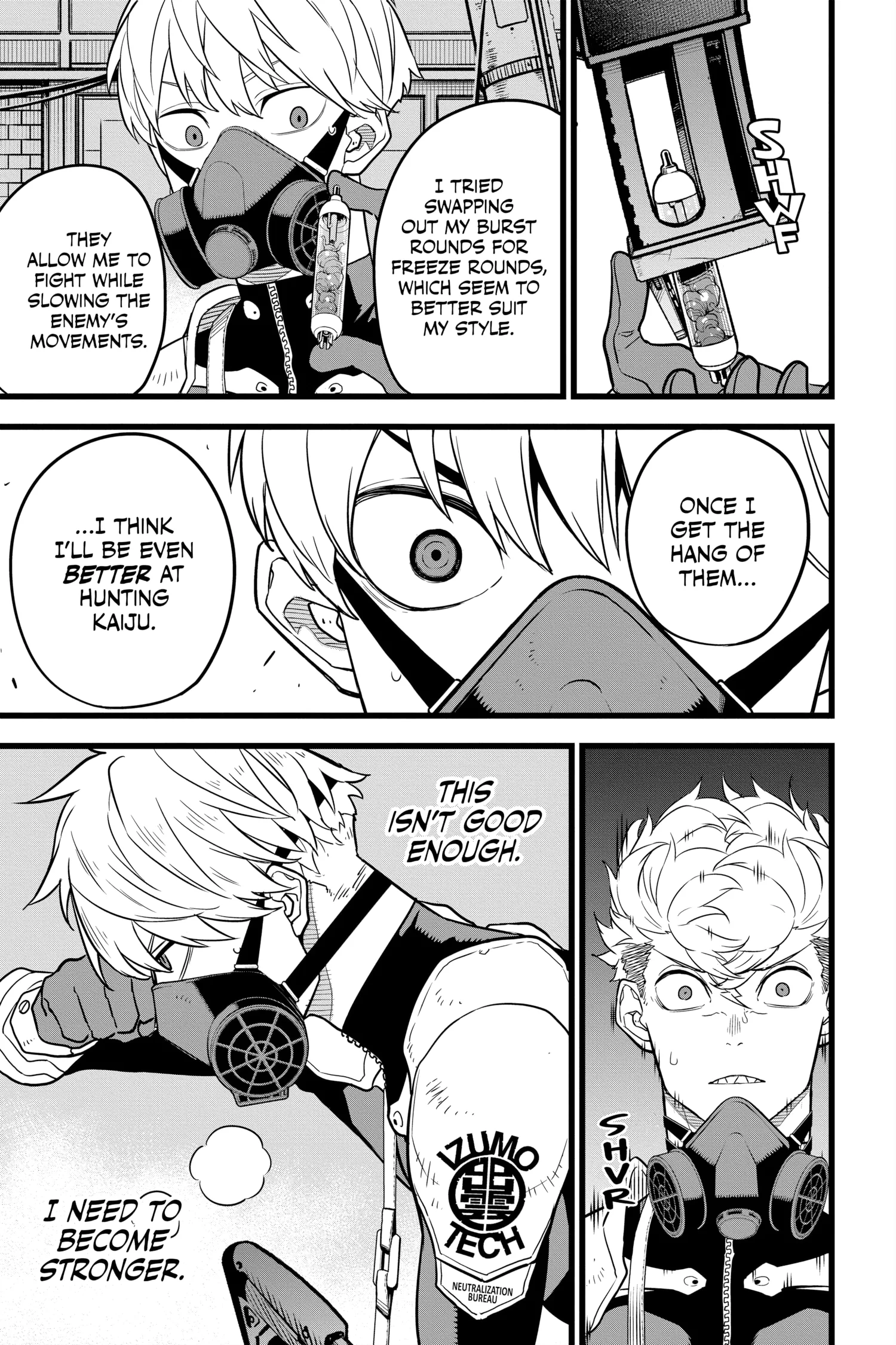 Kaiju No 8 Manga, chapter Vol 2, page 109