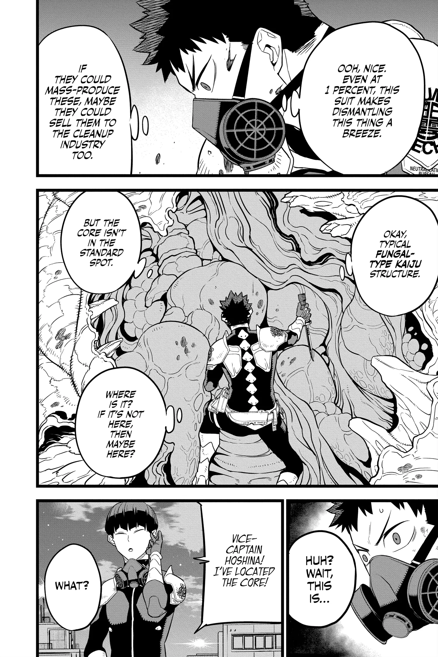 Kaiju No 8 Manga, chapter Vol 2, page 114