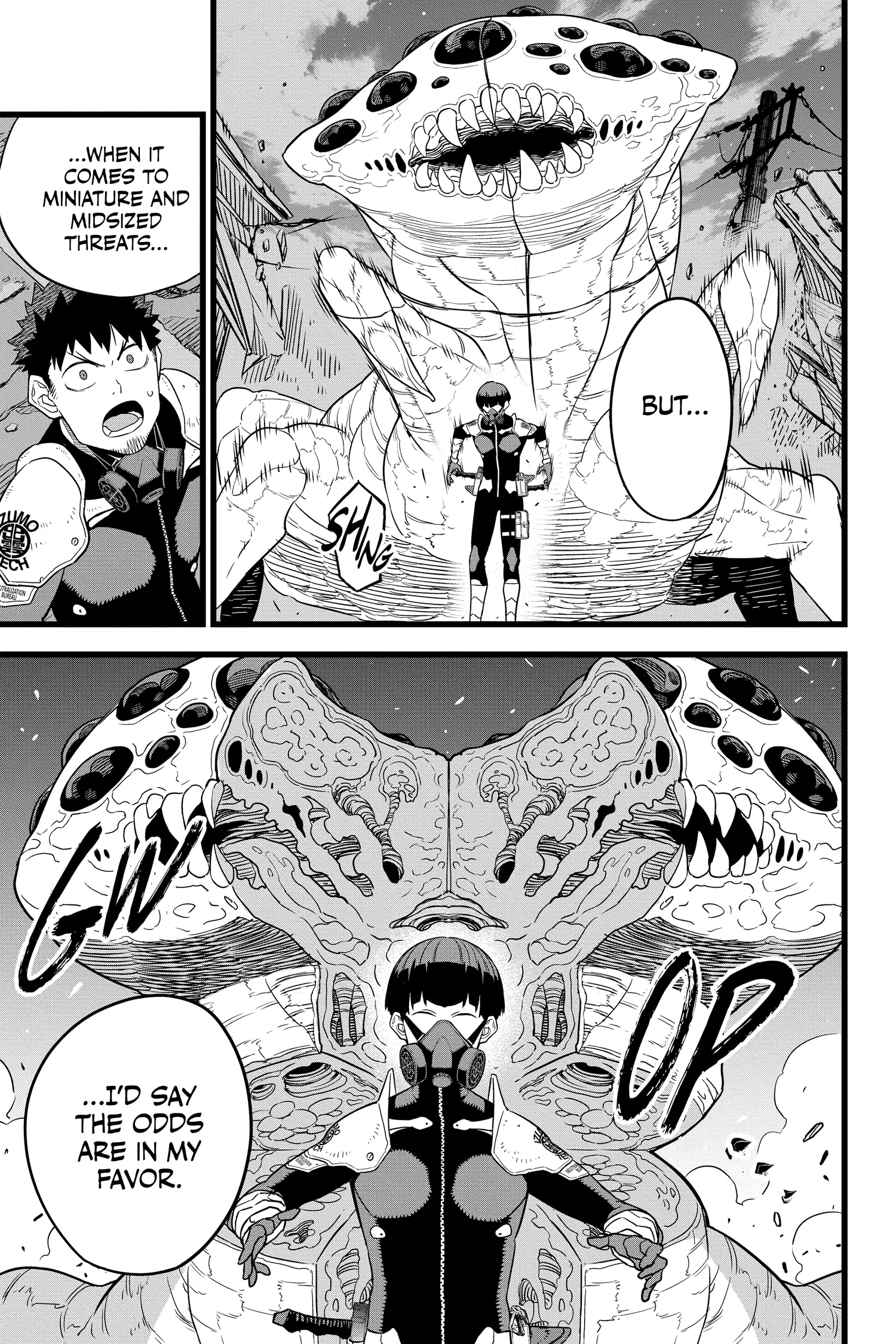 Kaiju No 8 Manga, chapter Vol 2, page 128