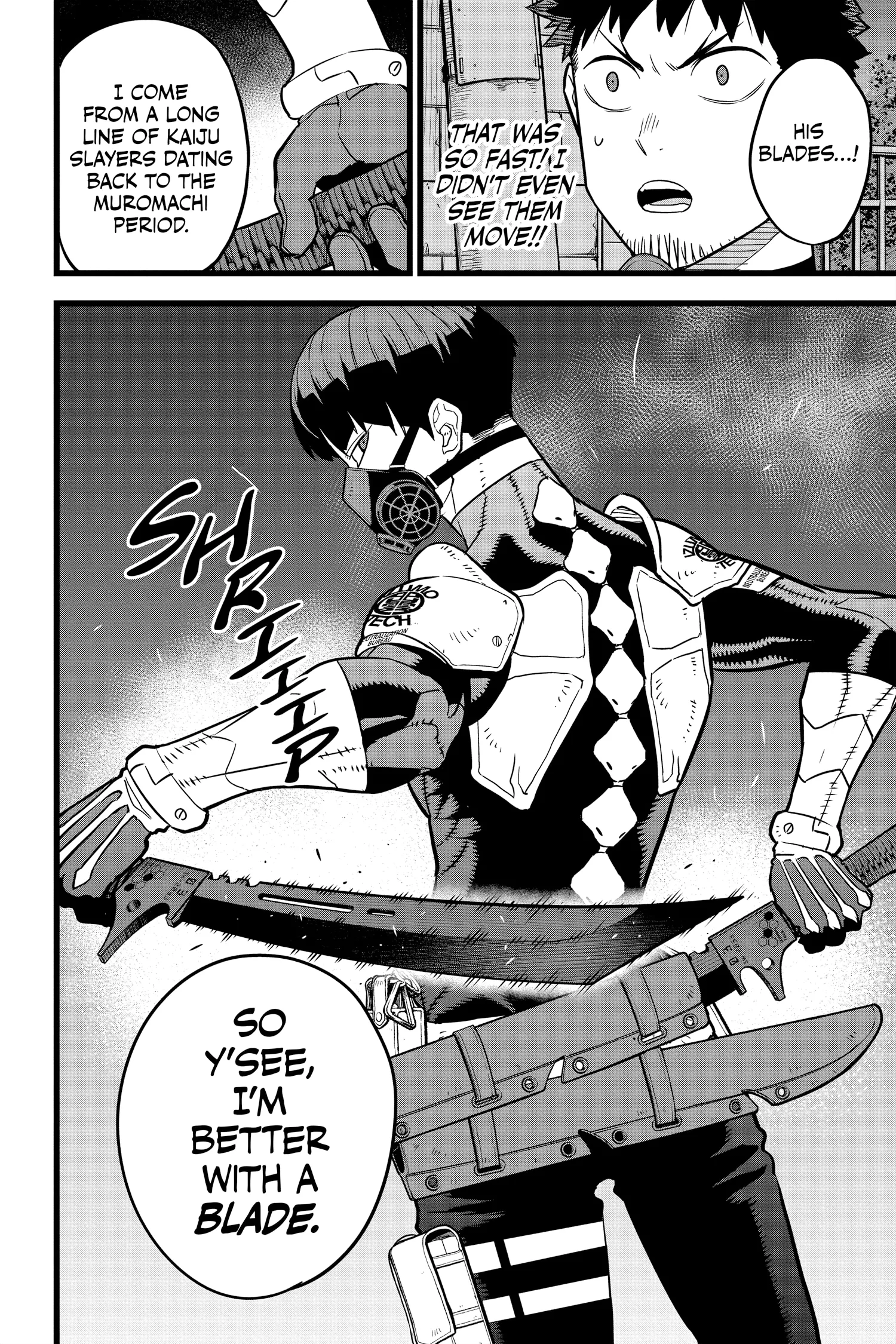 Kaiju No 8 Manga, chapter Vol 2, page 129