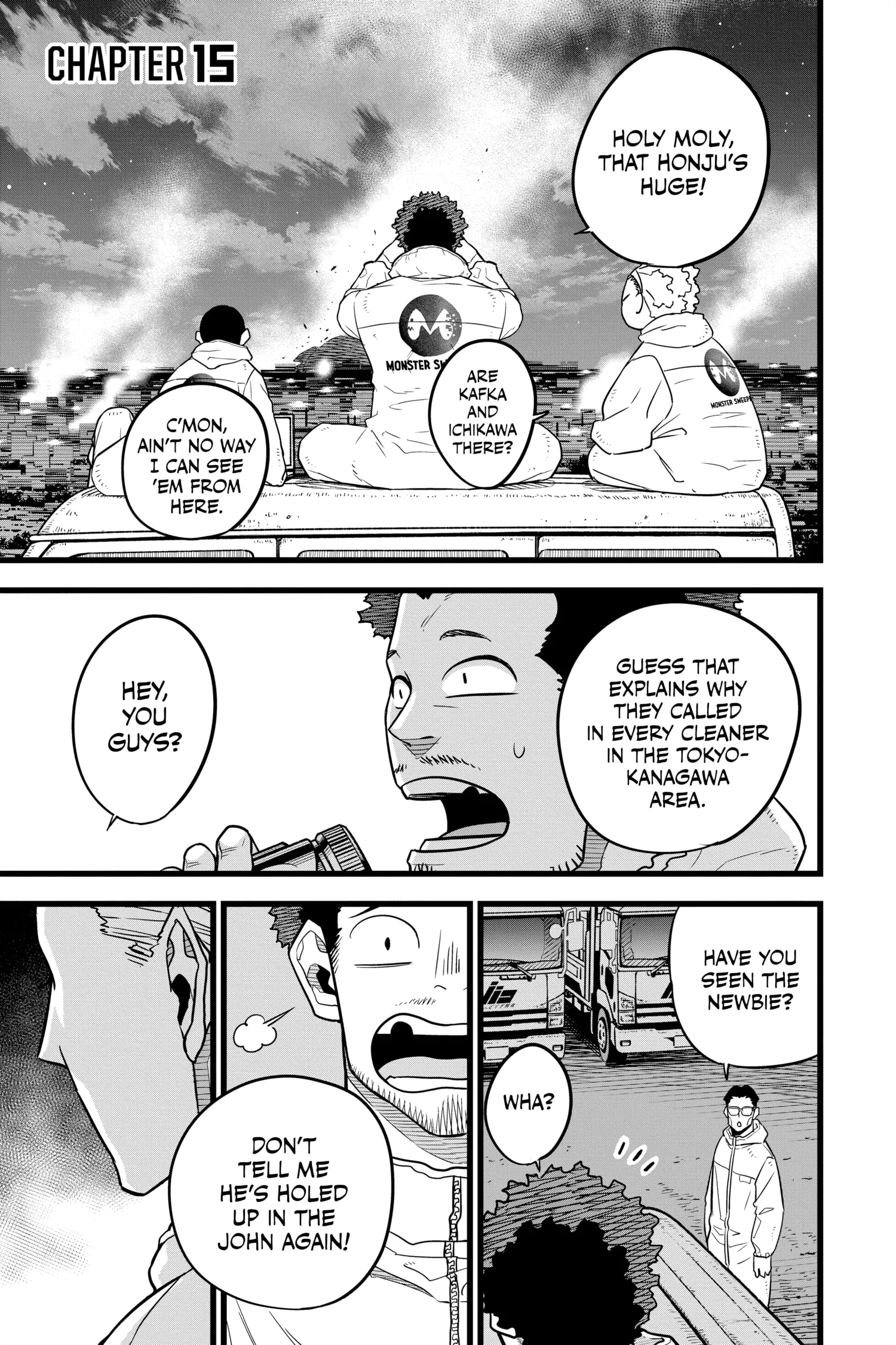 Kaiju No 8 Manga, chapter Vol 2, page 138