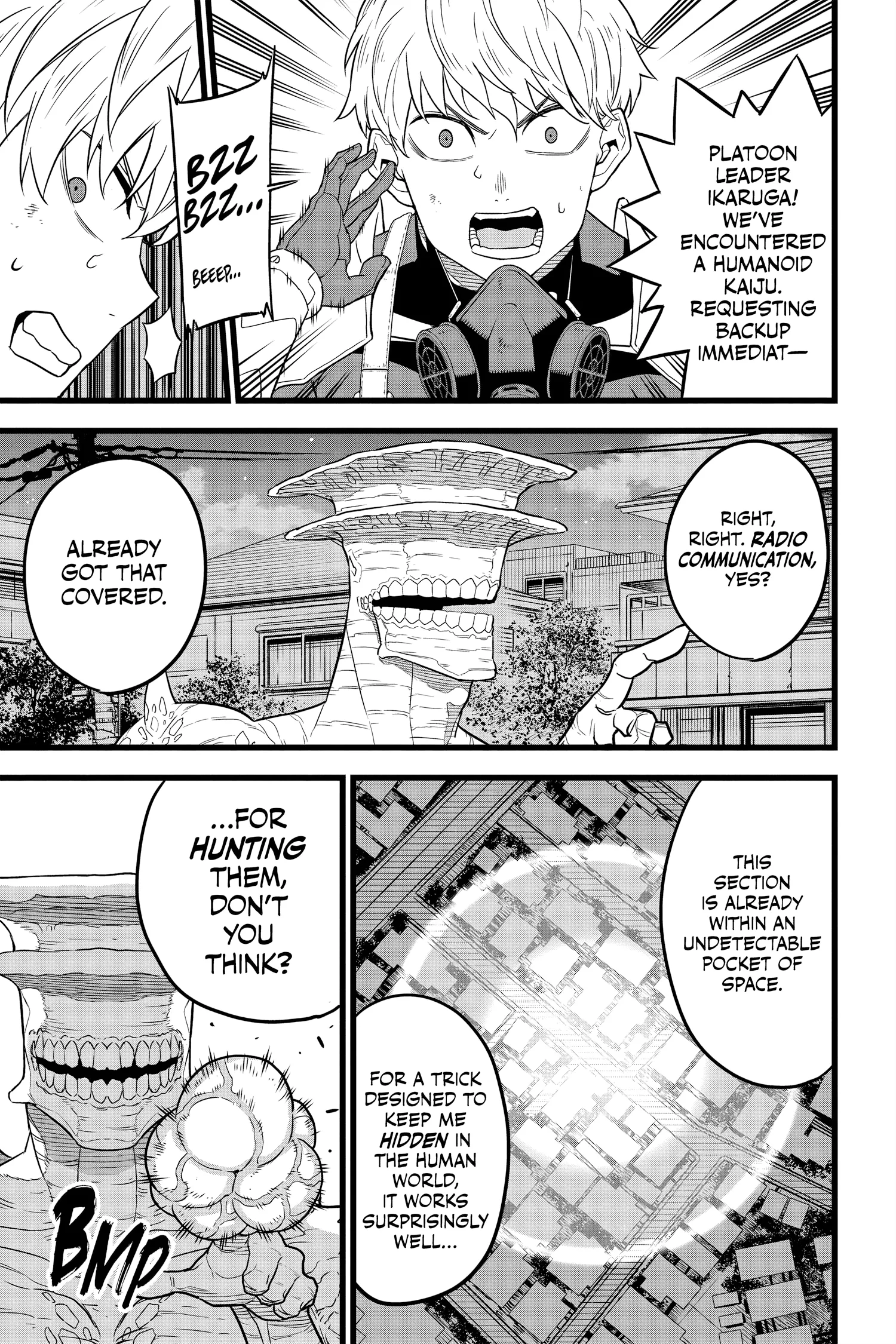 Kaiju No 8 Manga, chapter Vol 2, page 146