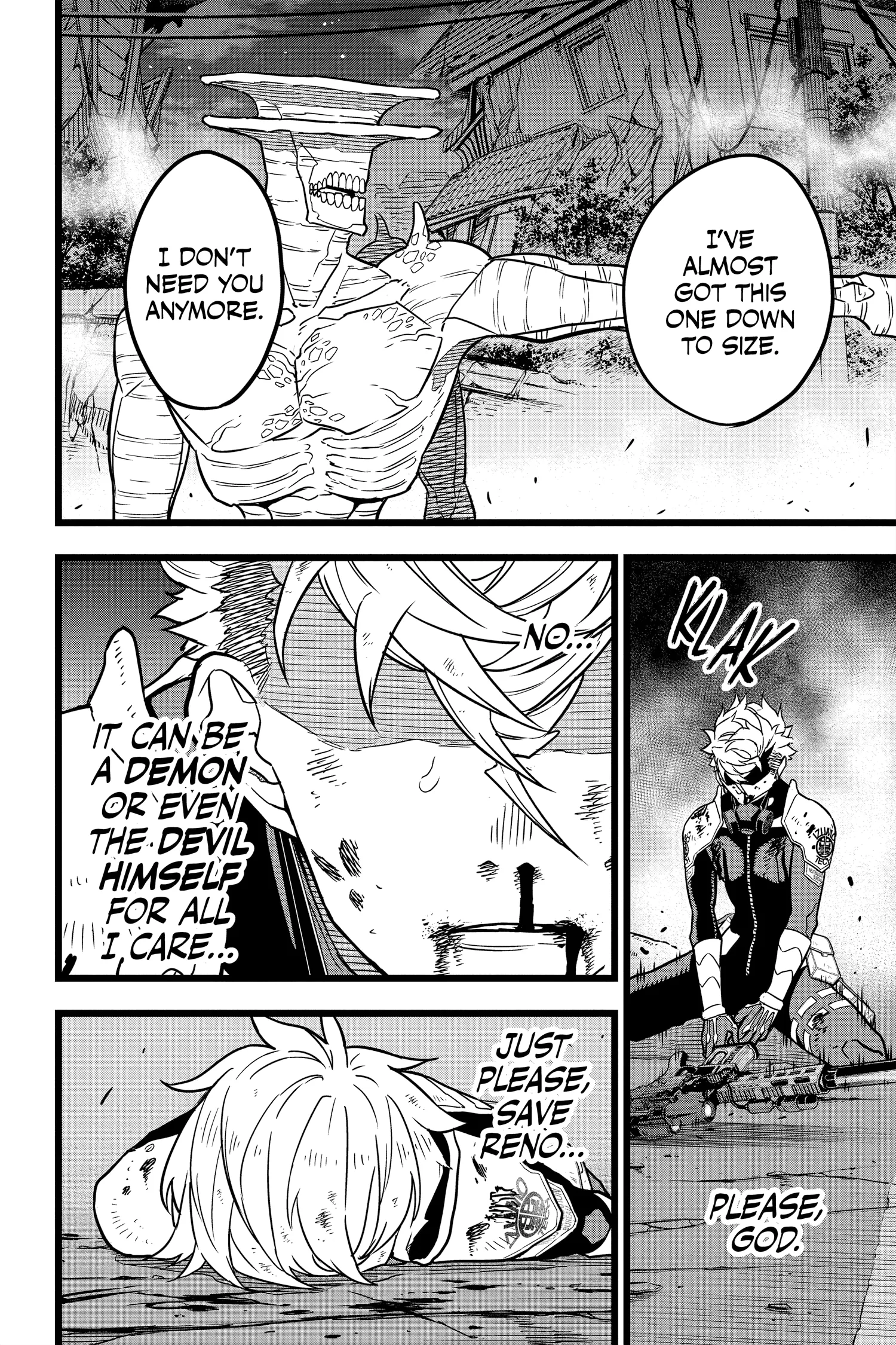 Kaiju No 8 Manga, chapter Vol 2, page 184