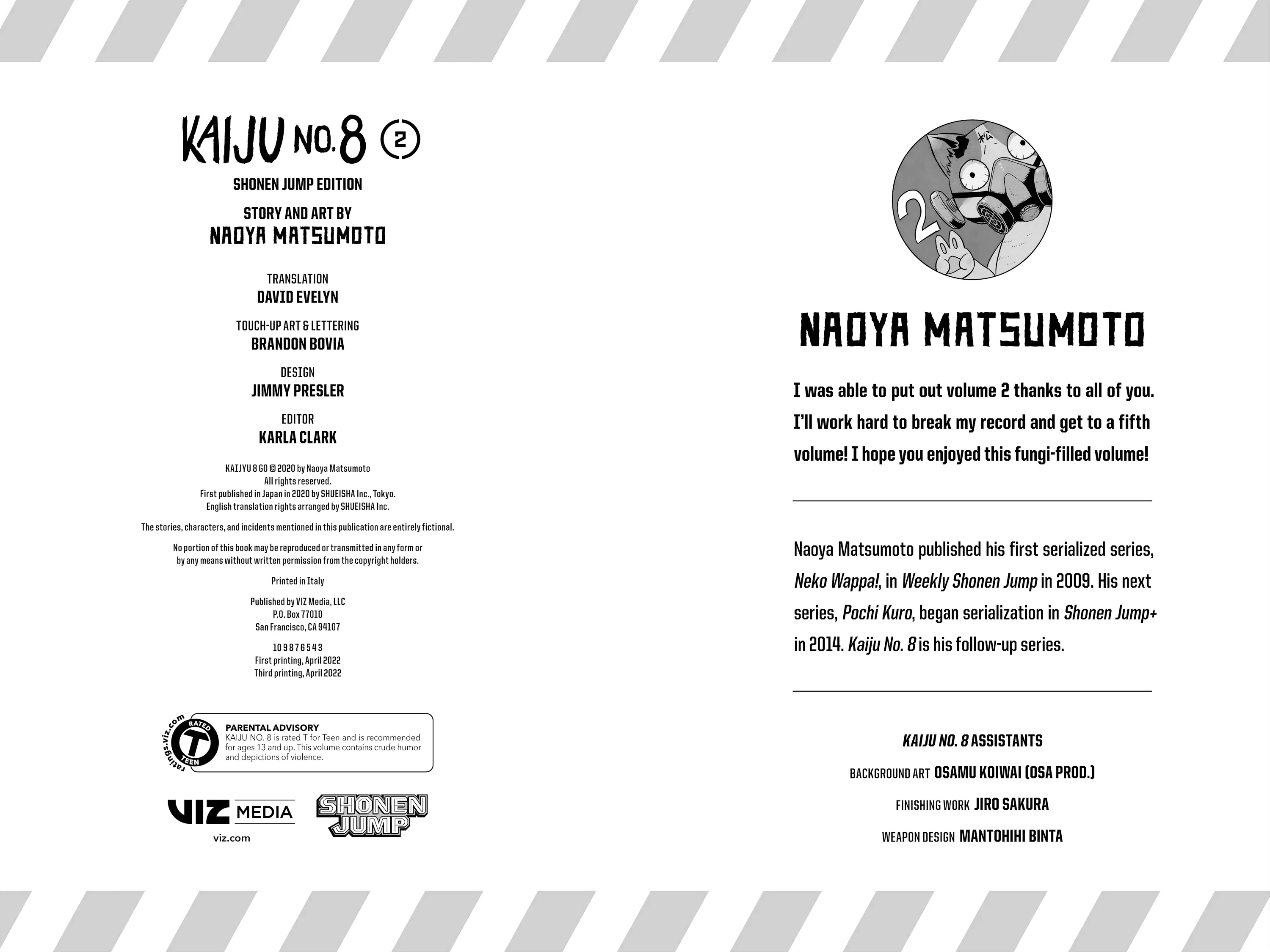 Kaiju No 8 Manga, chapter Vol 2, page 195