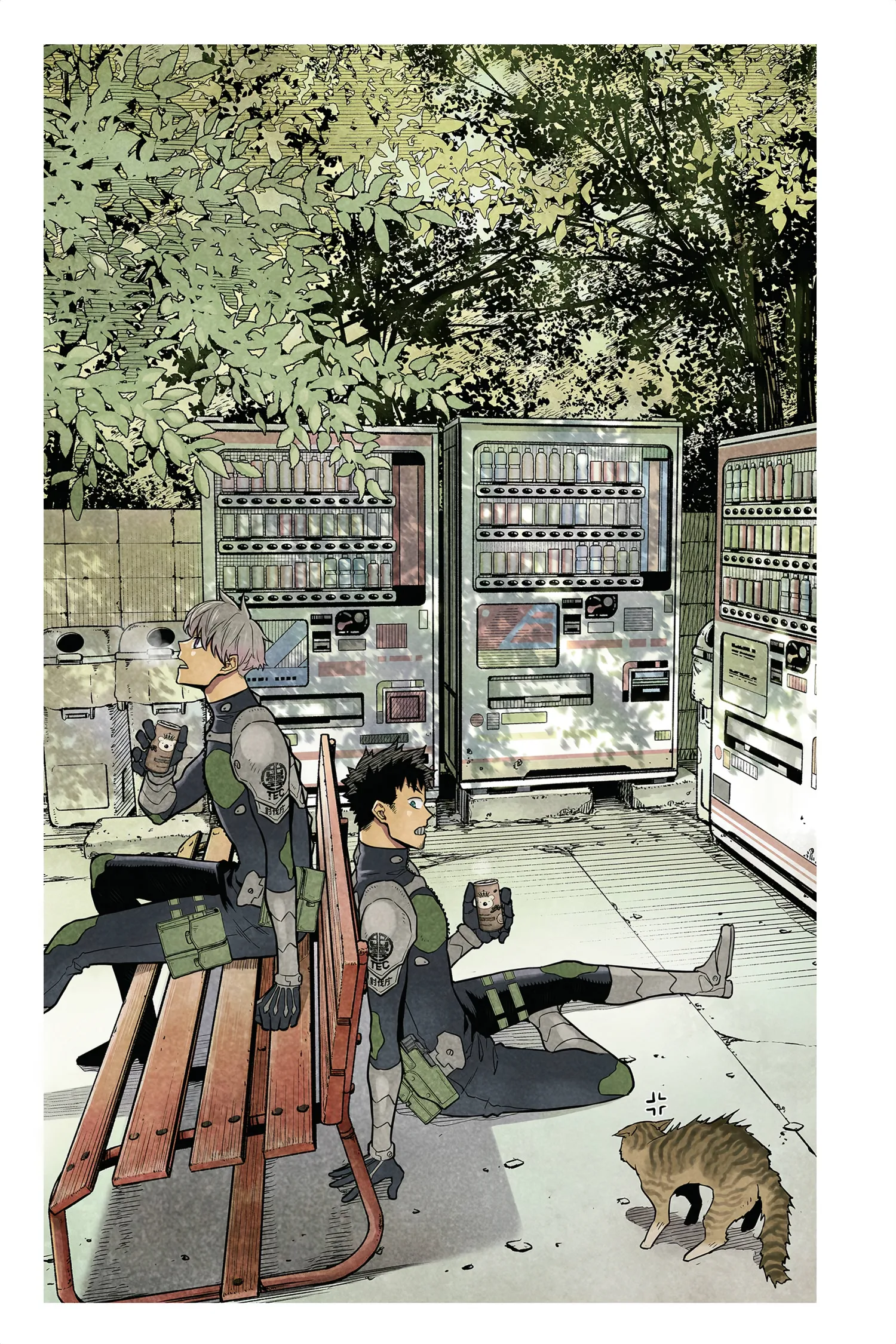 Kaiju No 8 Manga, chapter Vol 3, page 4