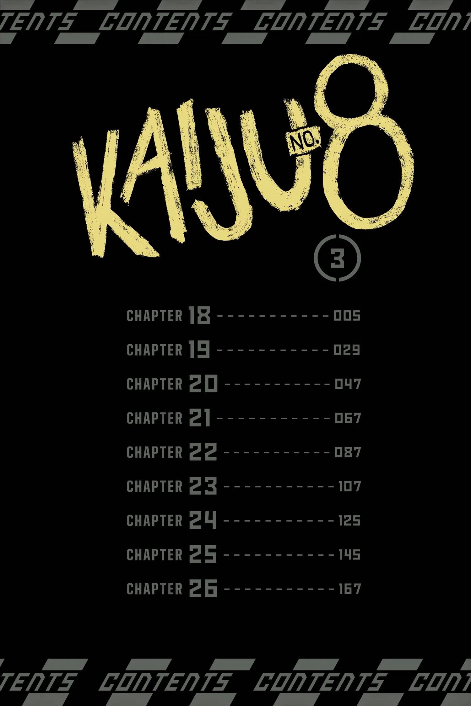 Kaiju No 8 Manga, chapter Vol 3, page 5