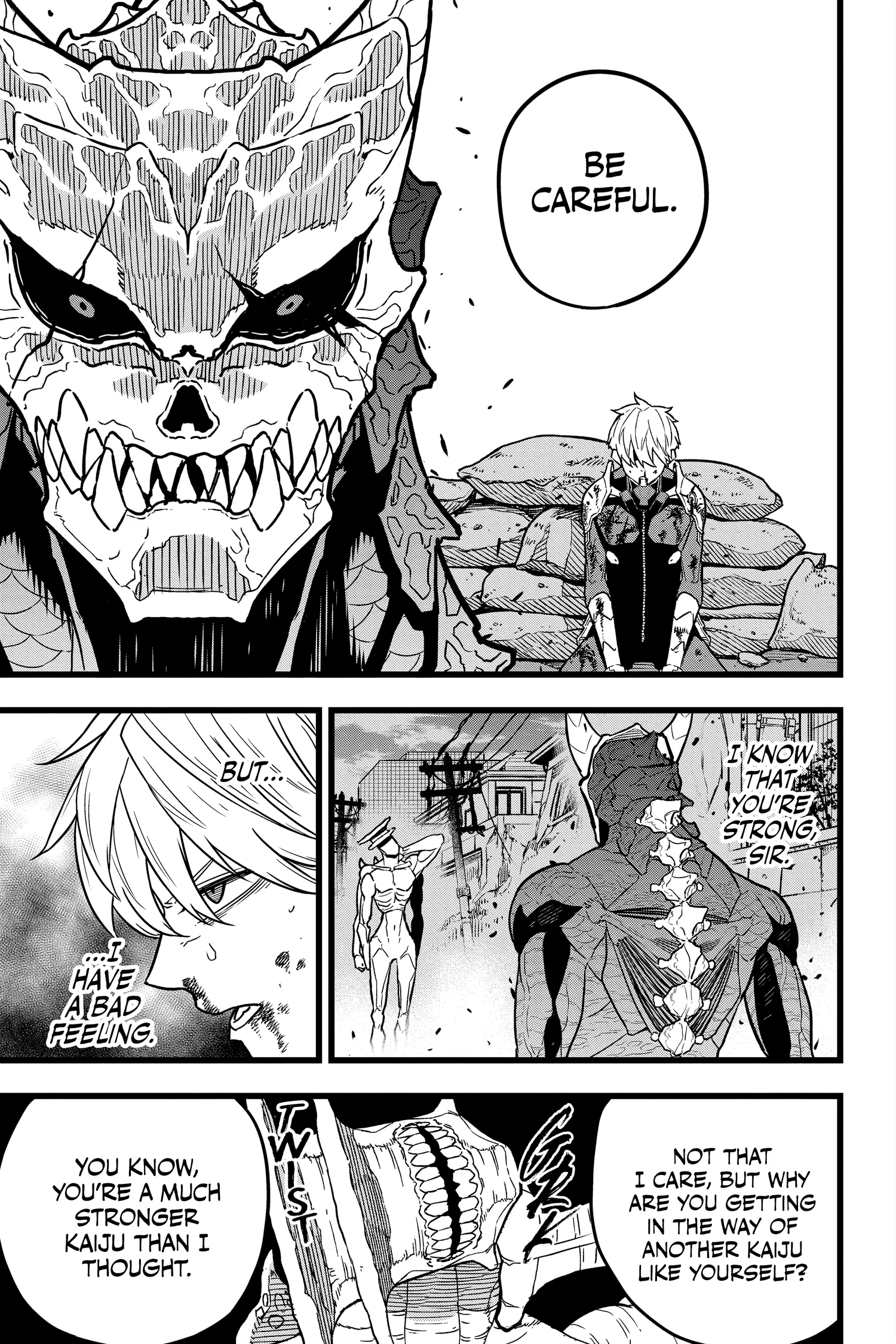 Kaiju No 8 Manga, chapter Vol 3, page 8