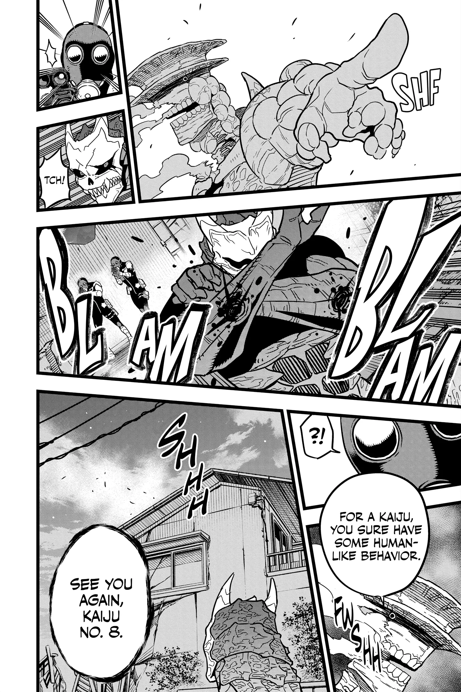 Kaiju No 8 Manga, chapter Vol 3, page 33