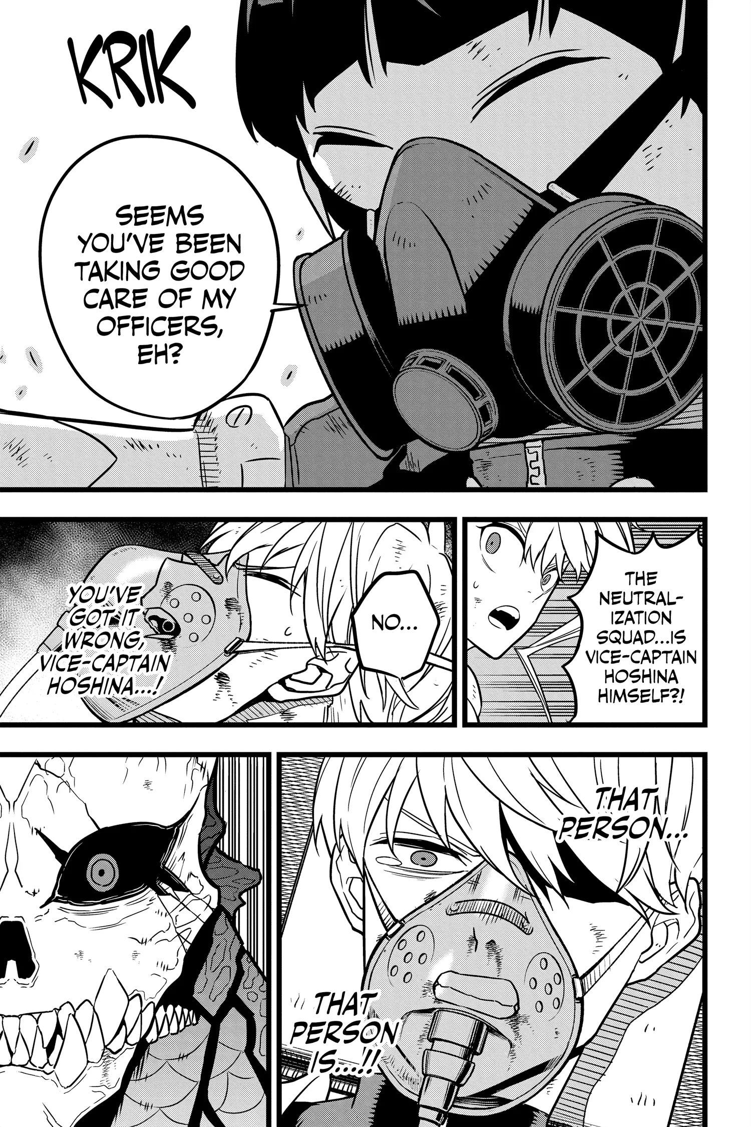 Kaiju No 8 Manga, chapter Vol 3, page 38