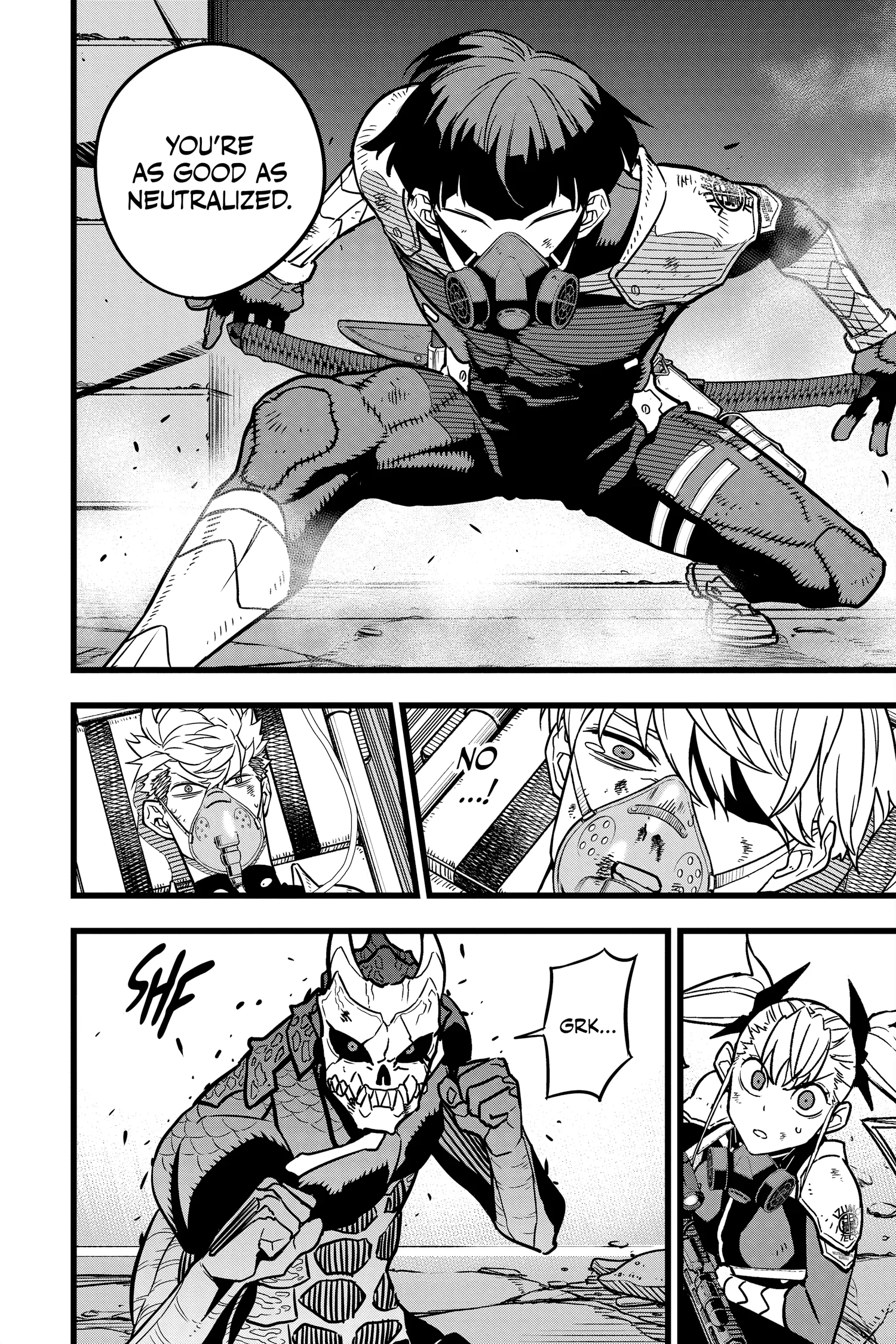 Kaiju No 8 Manga, chapter Vol 3, page 45