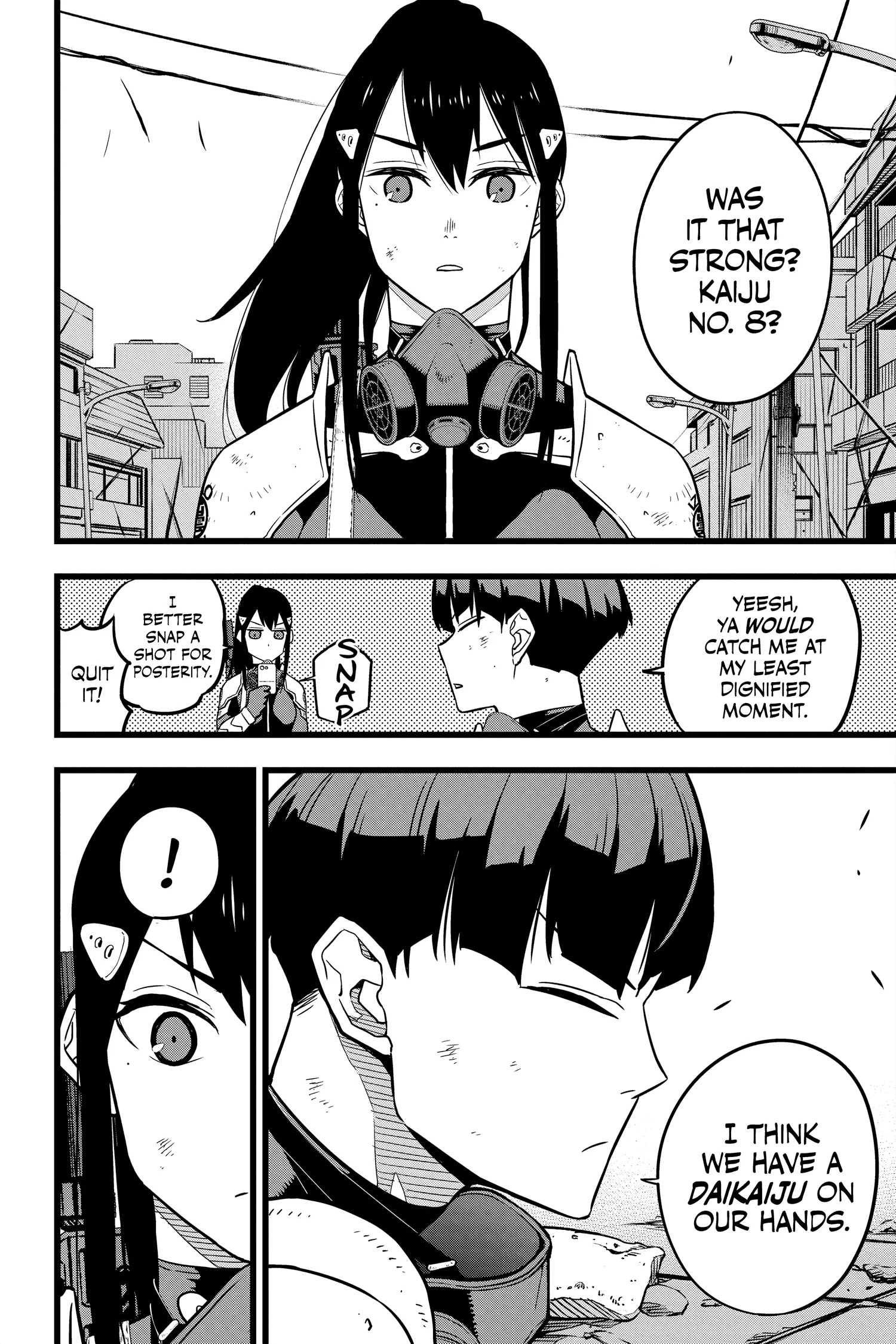 Kaiju No 8 Manga, chapter Vol 3, page 67