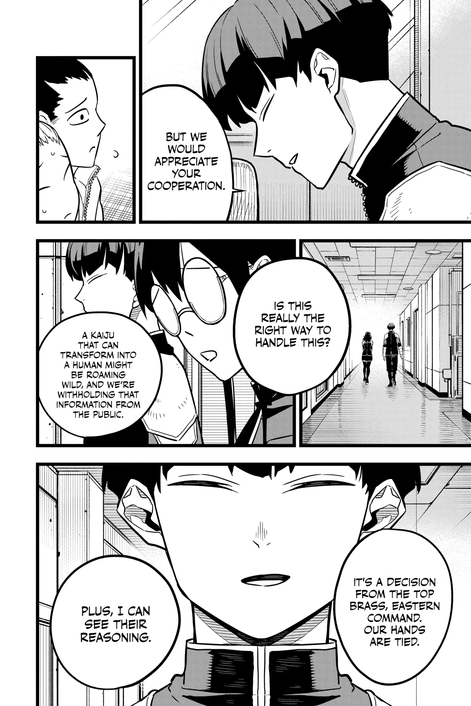Kaiju No 8 Manga, chapter Vol 3, page 73