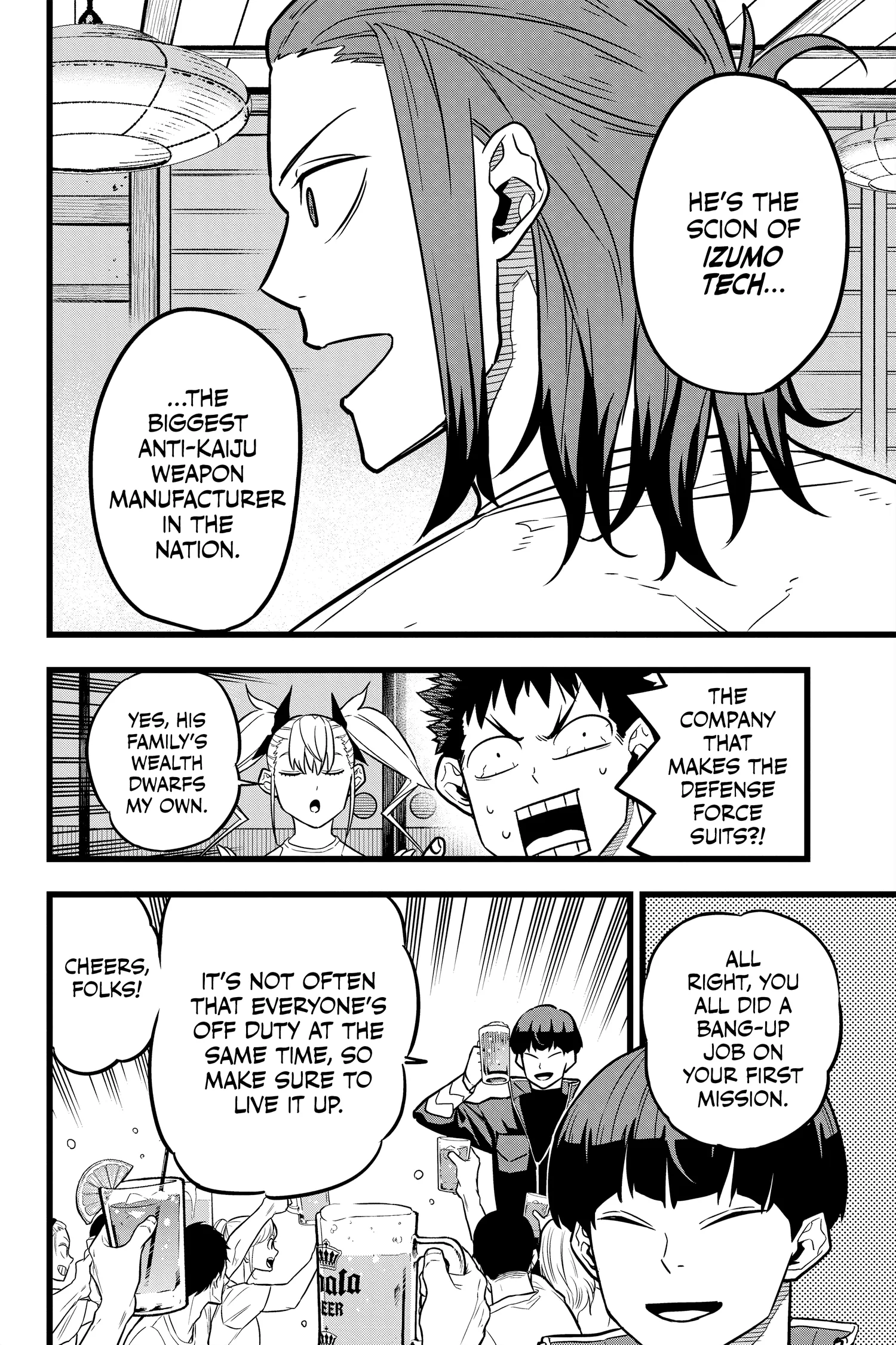 Kaiju No 8 Manga, chapter Vol 3, page 91