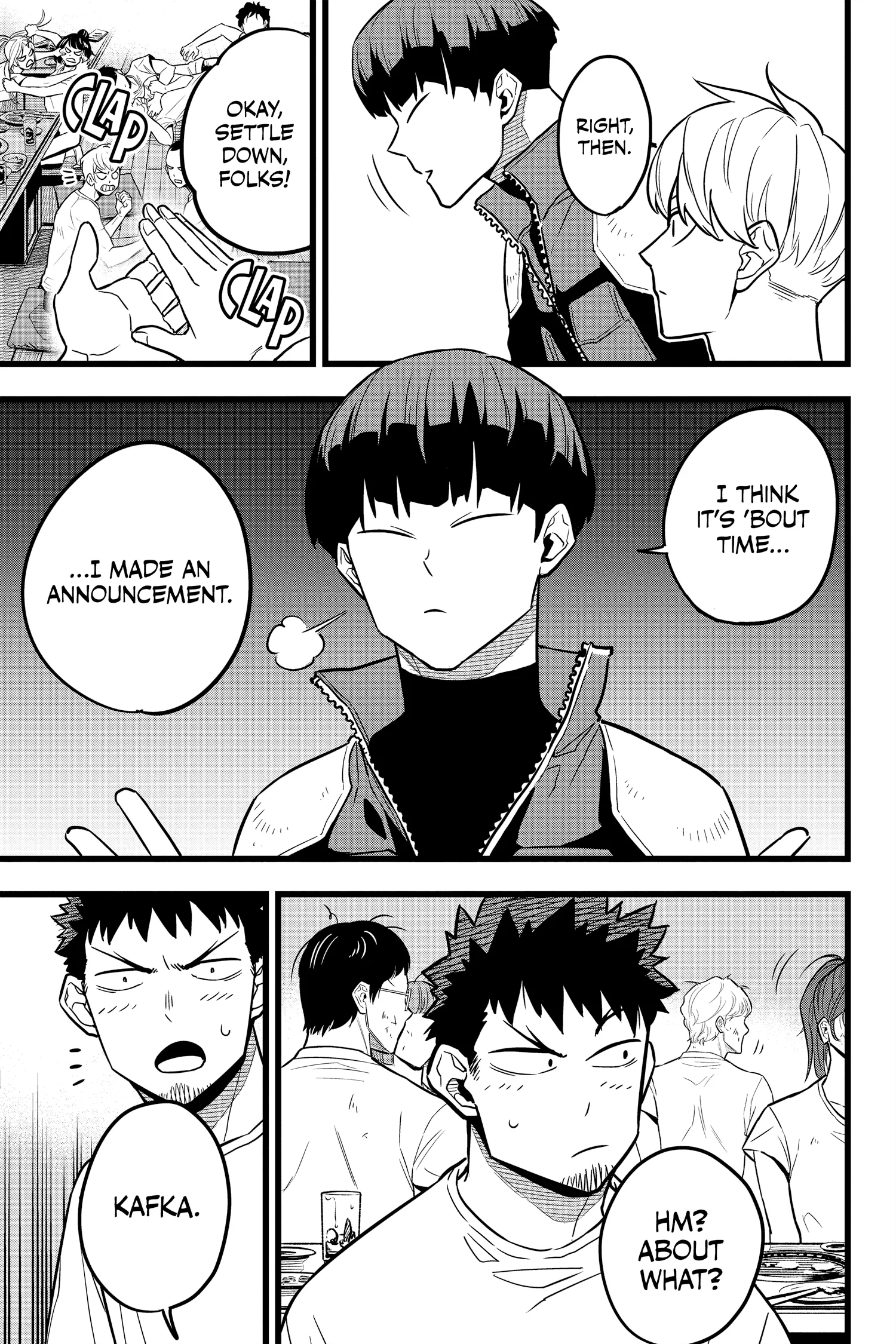 Kaiju No 8 Manga, chapter Vol 3, page 98