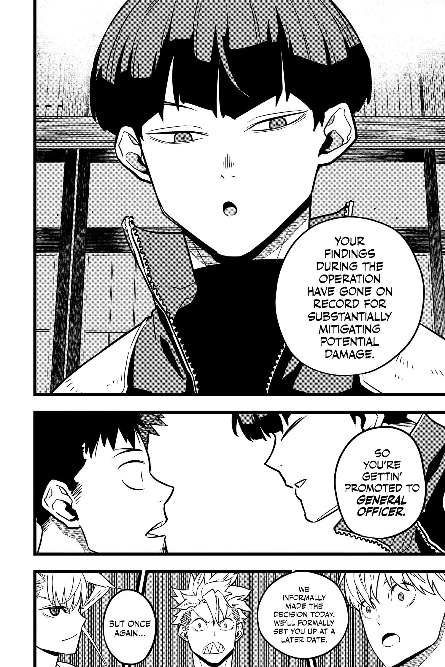 Kaiju No 8 Manga, chapter Vol 3, page 99