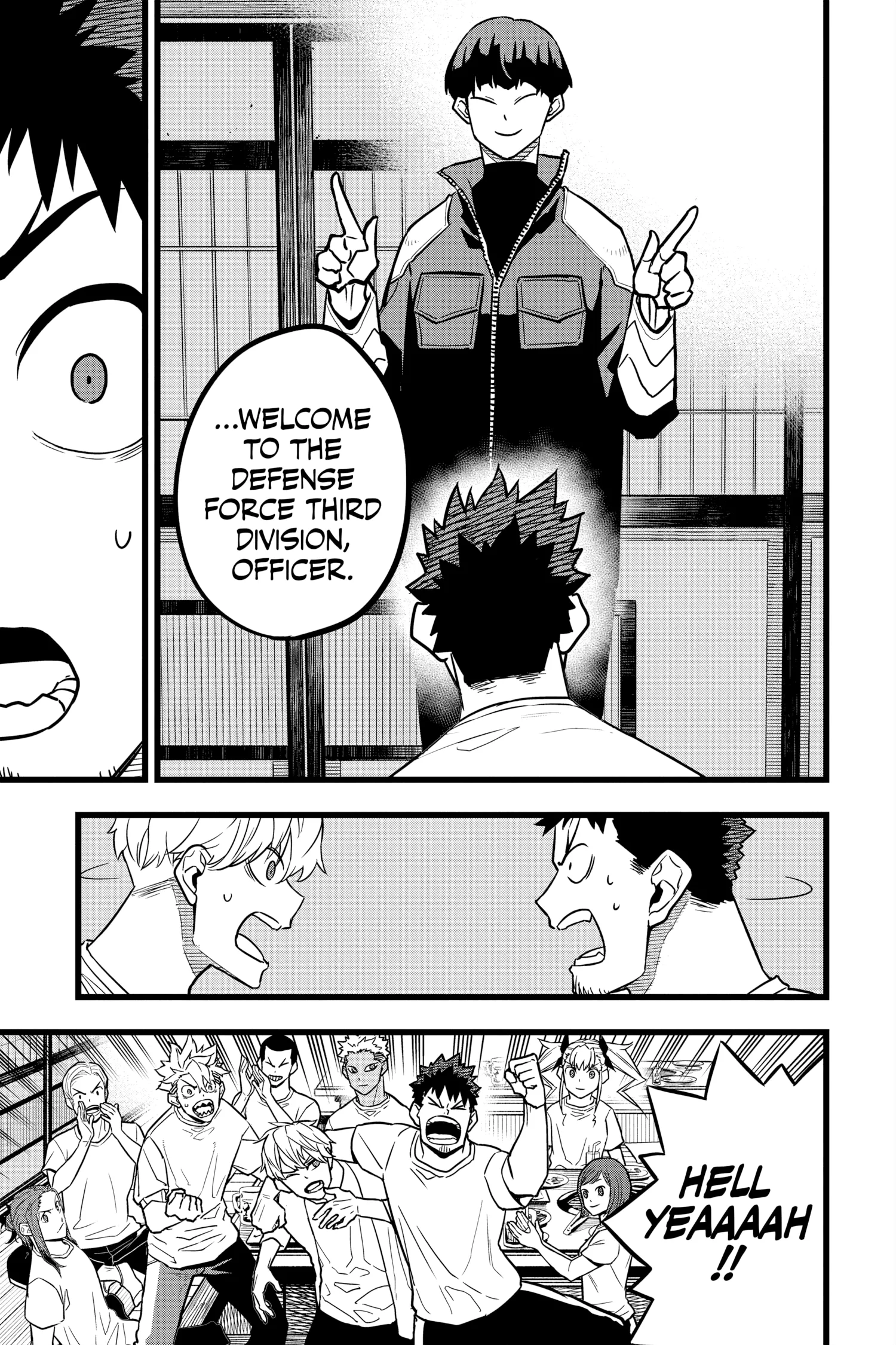 Kaiju No 8 Manga, chapter Vol 3, page 100