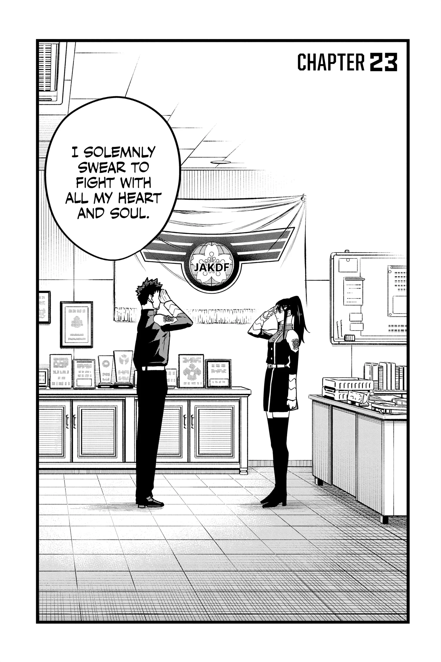 Kaiju No 8 Manga, chapter Vol 3, page 103