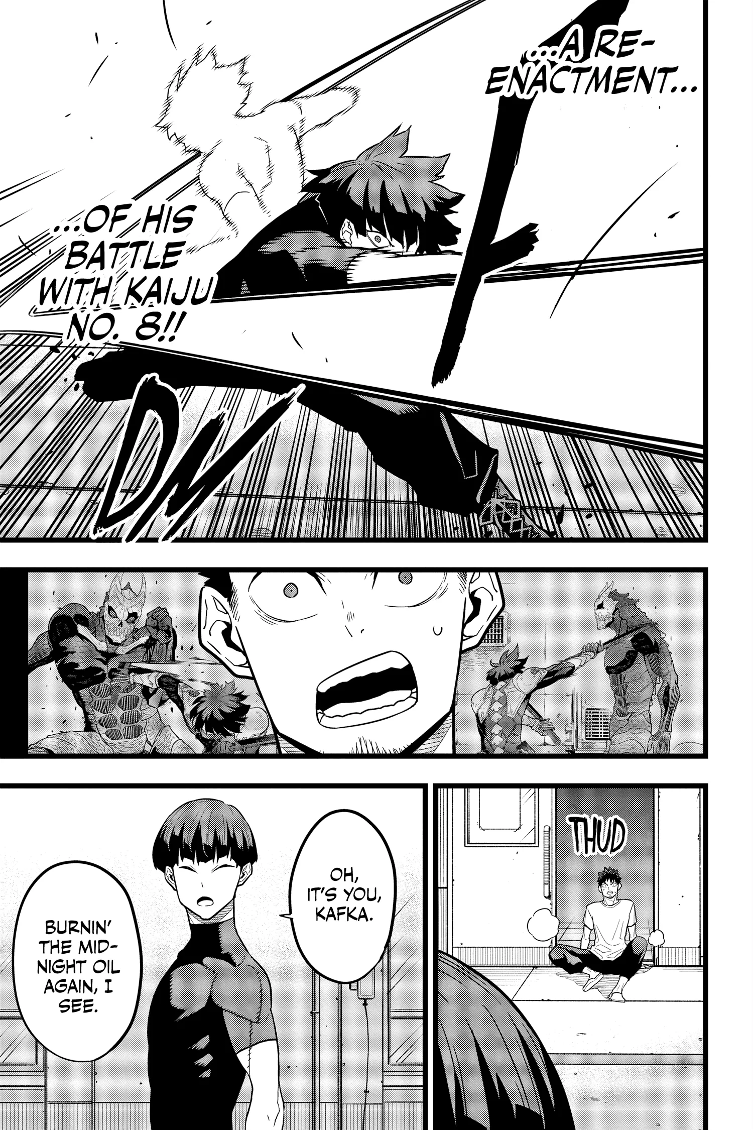 Kaiju No 8 Manga, chapter Vol 3, page 110