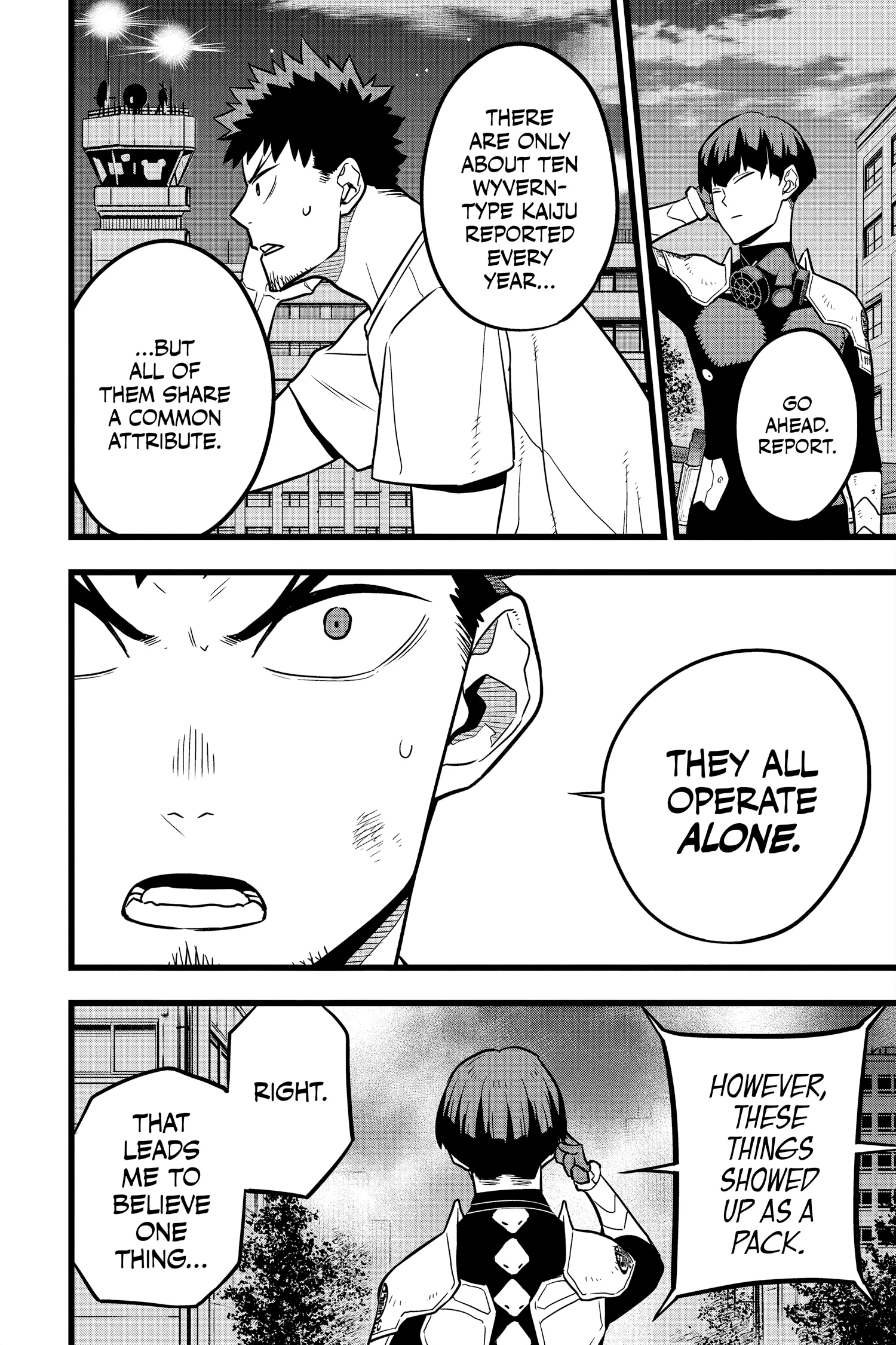 Kaiju No 8 Manga, chapter Vol 3, page 131