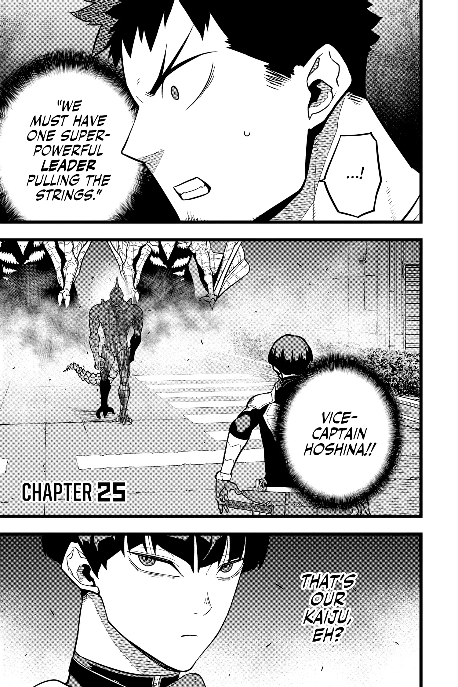 Kaiju No 8 Manga, chapter Vol 3, page 137