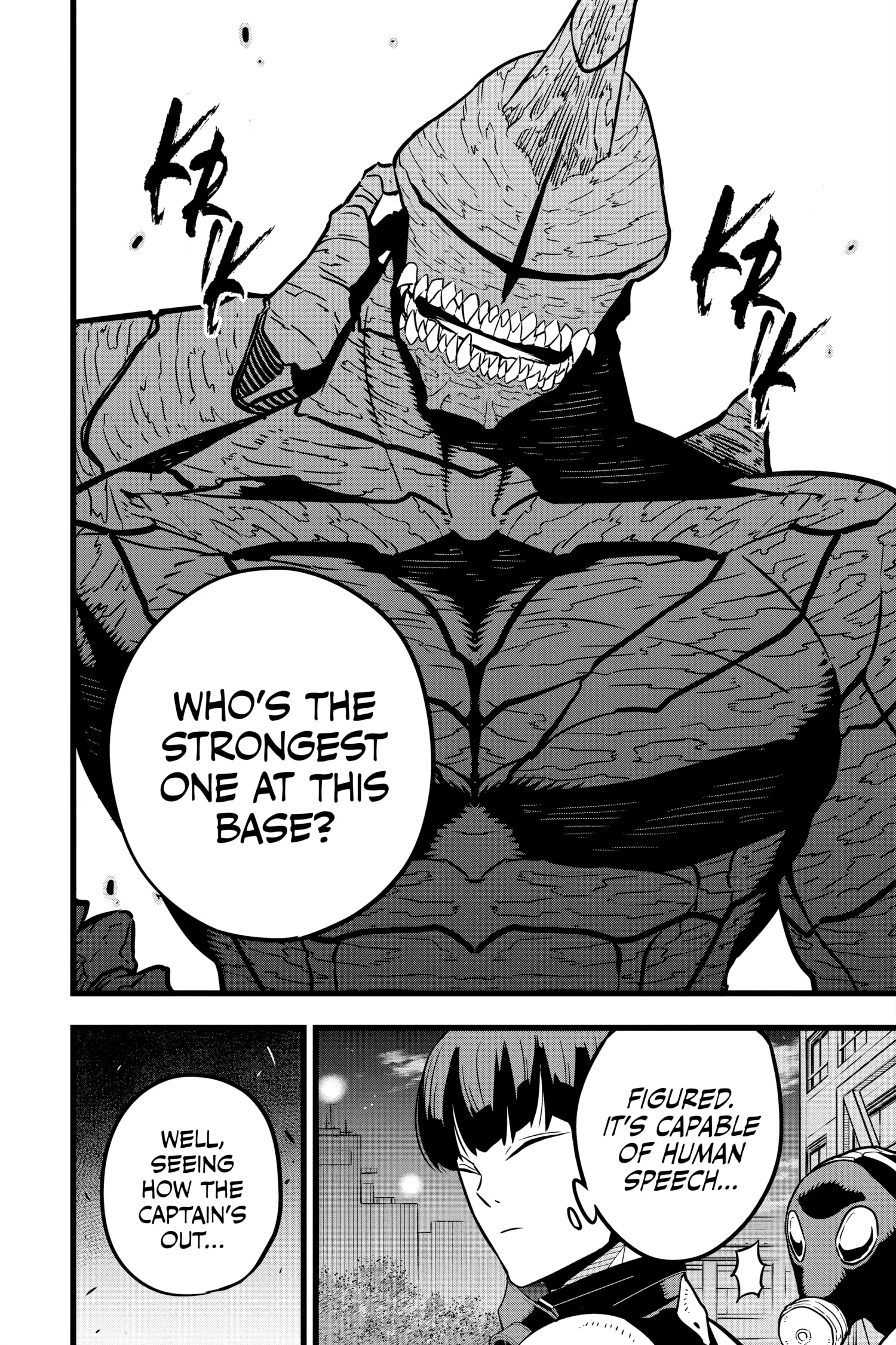 Kaiju No 8 Manga, chapter Vol 3, page 138