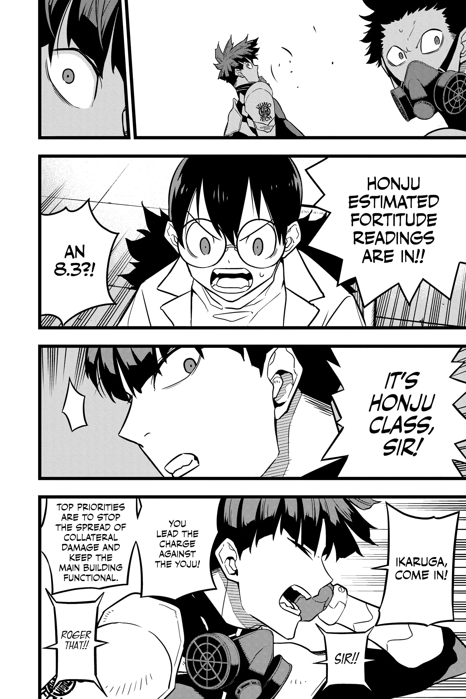 Kaiju No 8 Manga, chapter Vol 3, page 142